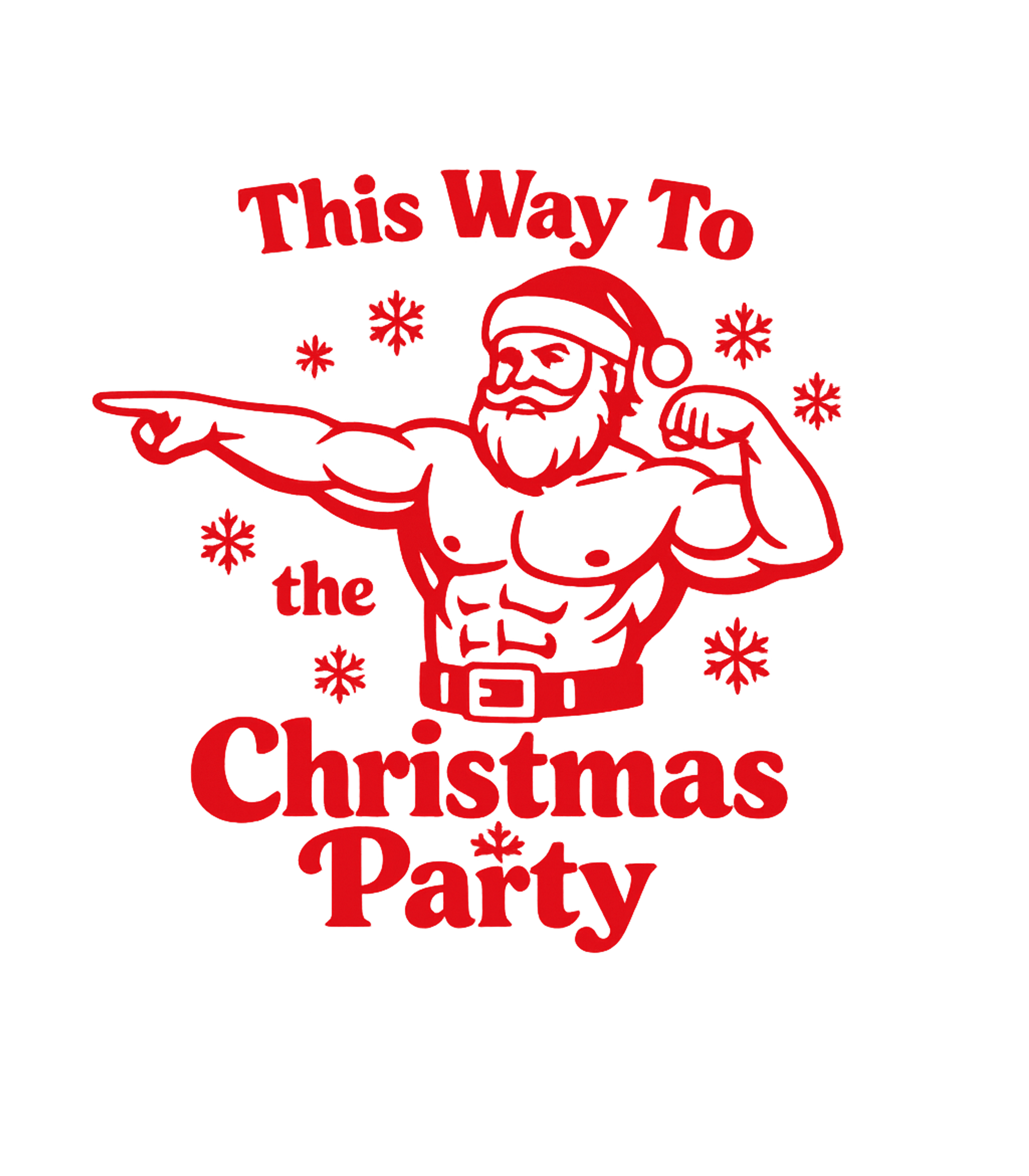 Buff Santa Christmas Party