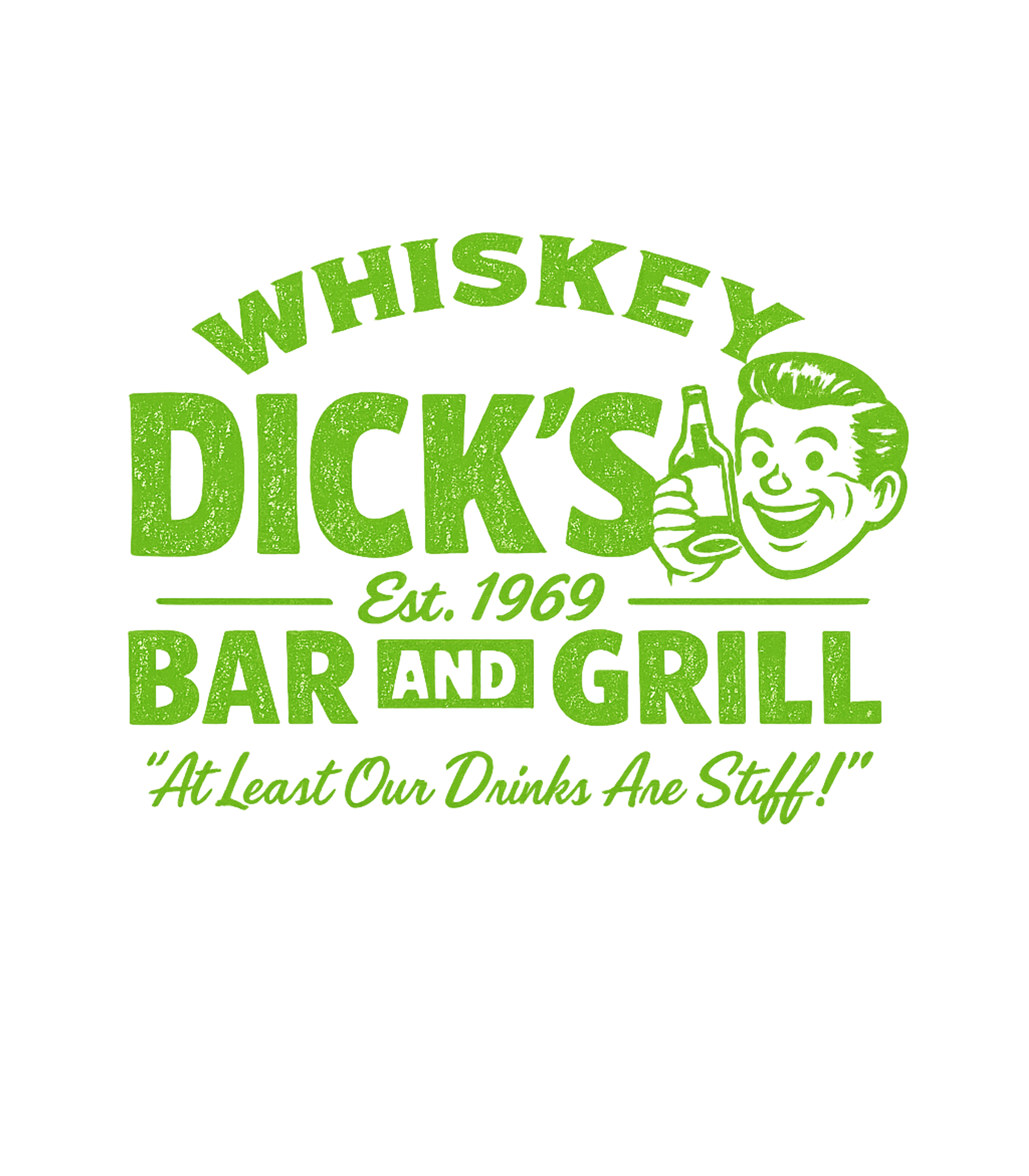 Whiskey Dicks Bar And Grill Men's T Shirt