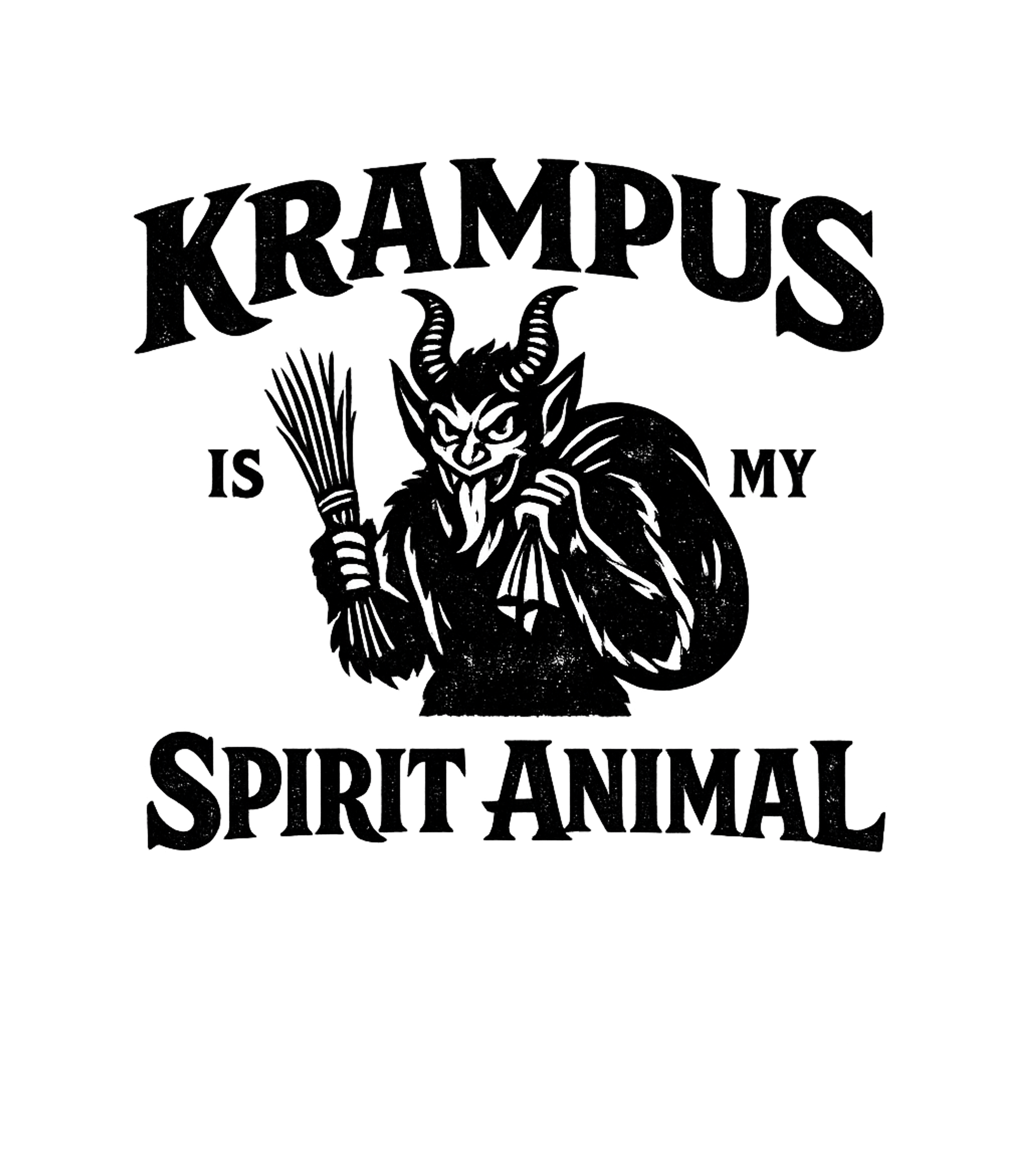 Krampus Is My Spirit Animal Men's T Shirt
