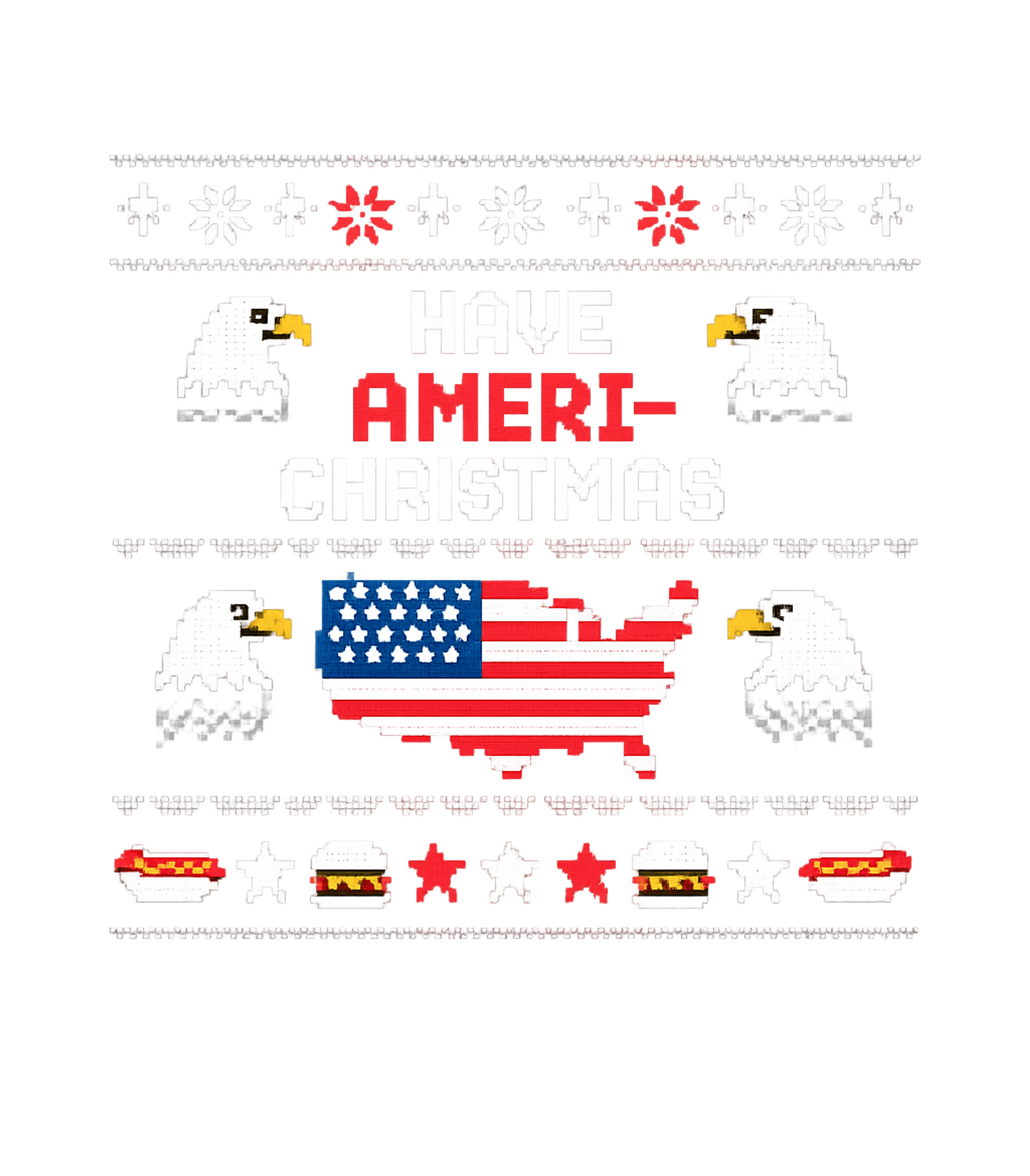 Ameri-Christmas Ugly Sweater