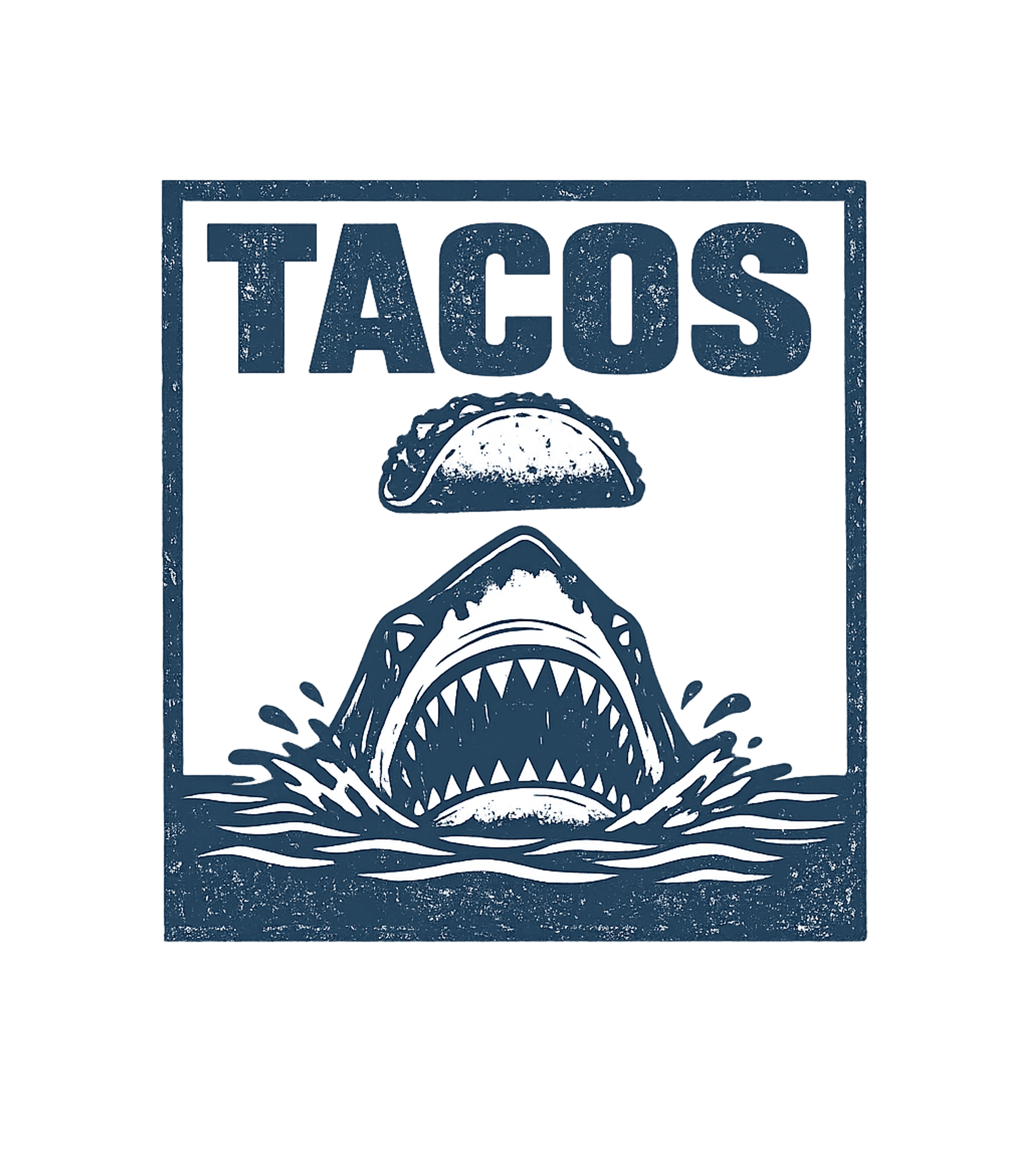 Tacos Shark Men's T Shirt
