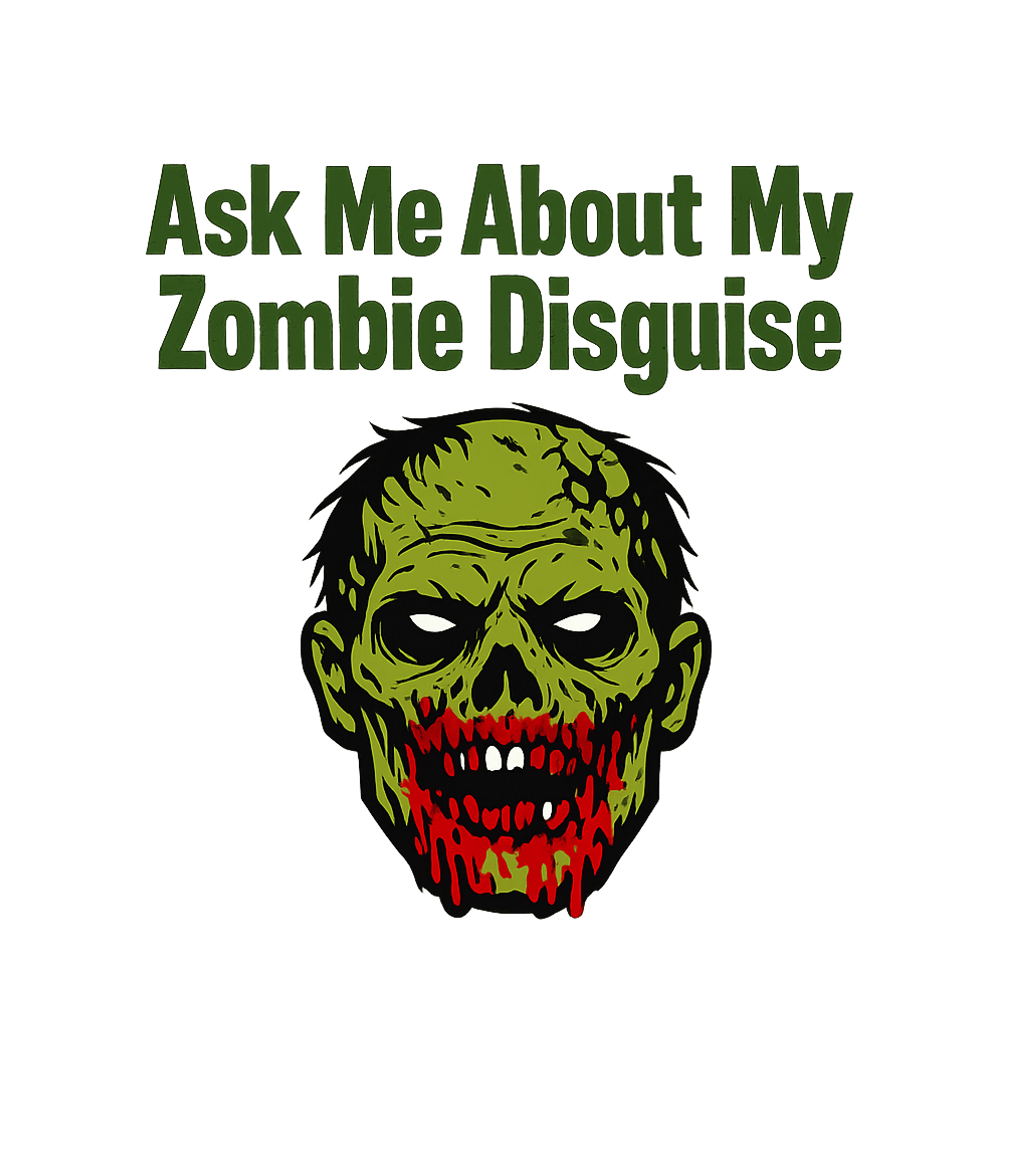 Funny Zombie Disguise