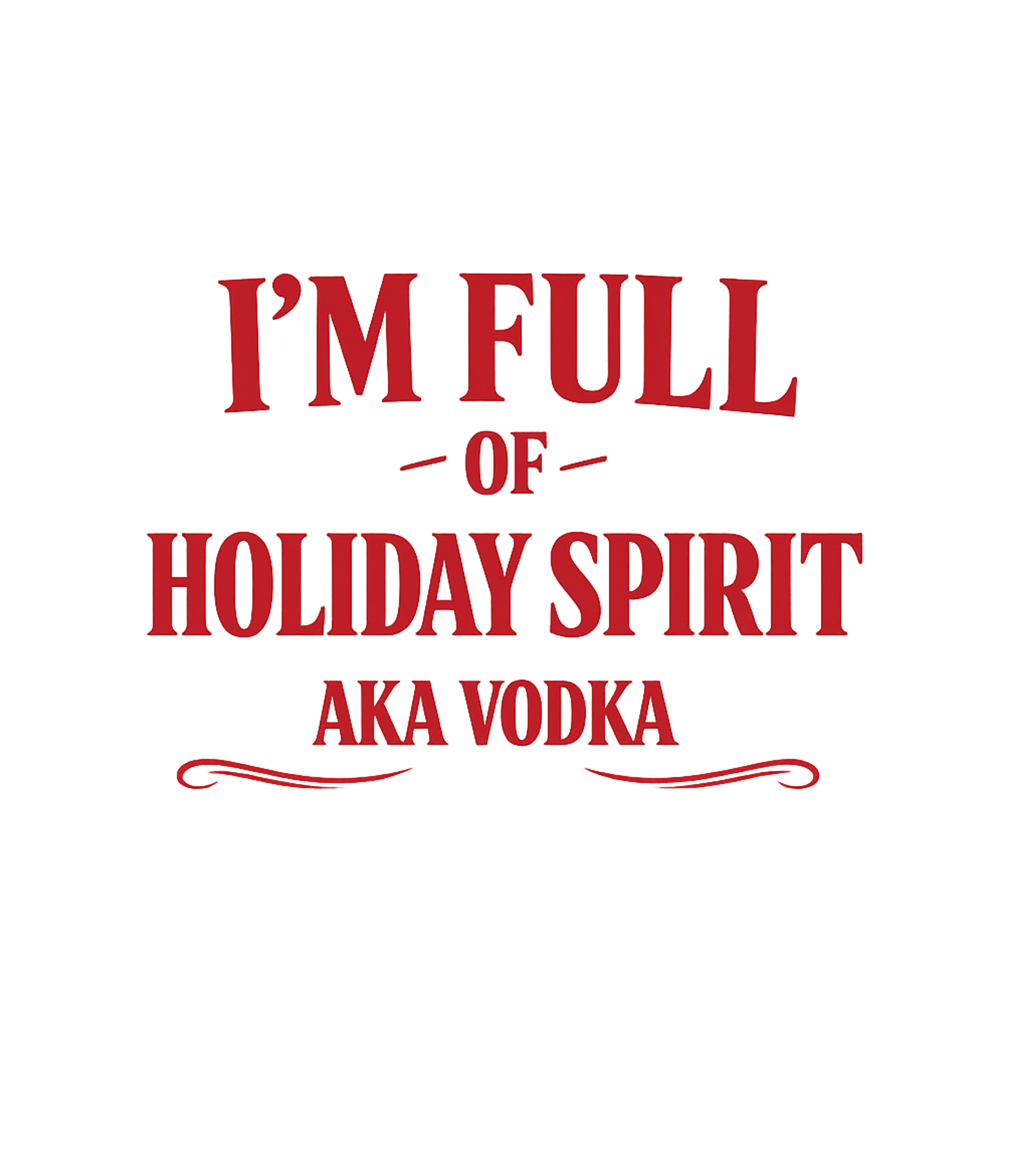 Holiday Spirit Vodka
