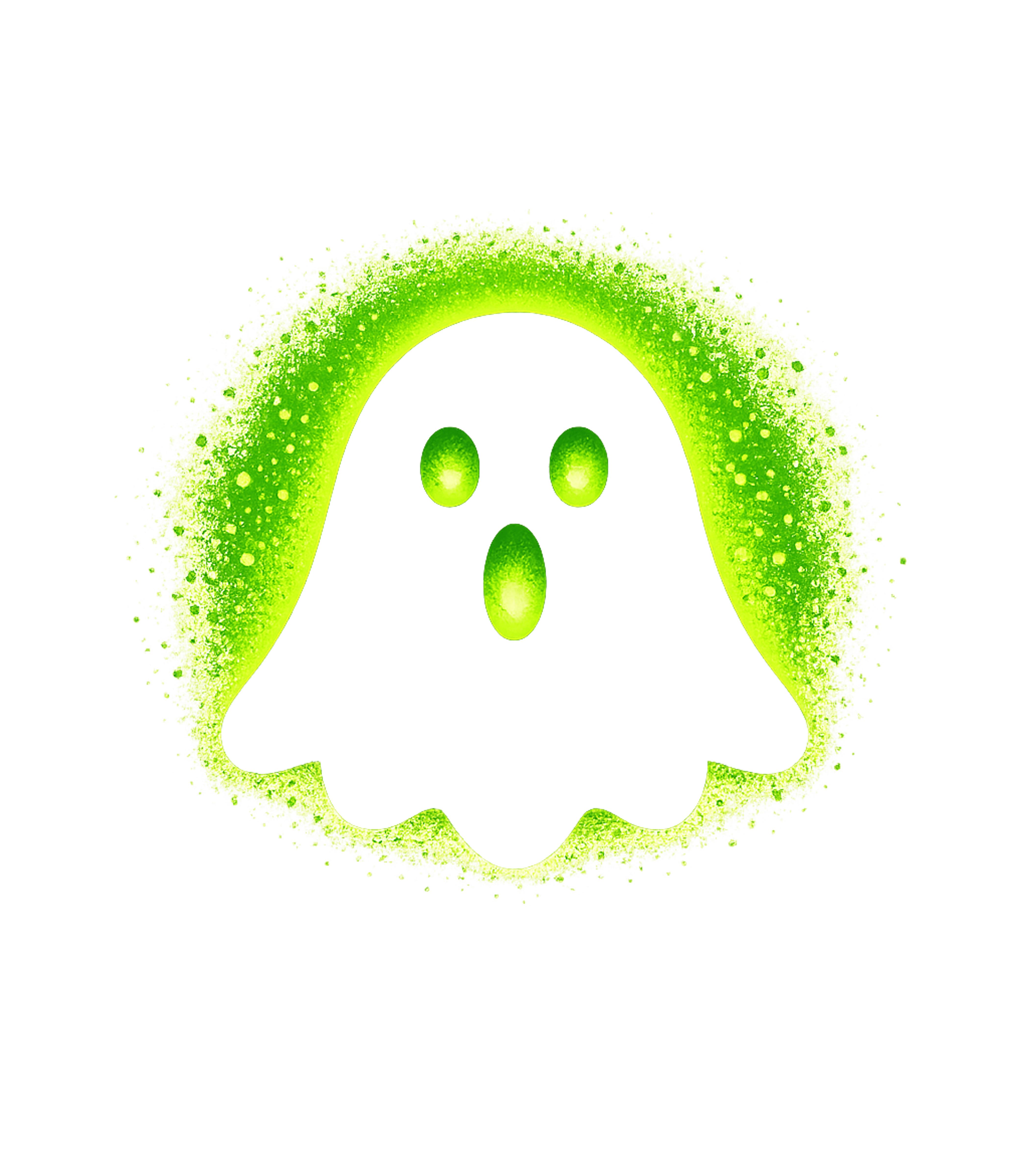 Glowing Ghost Men's T Shirt