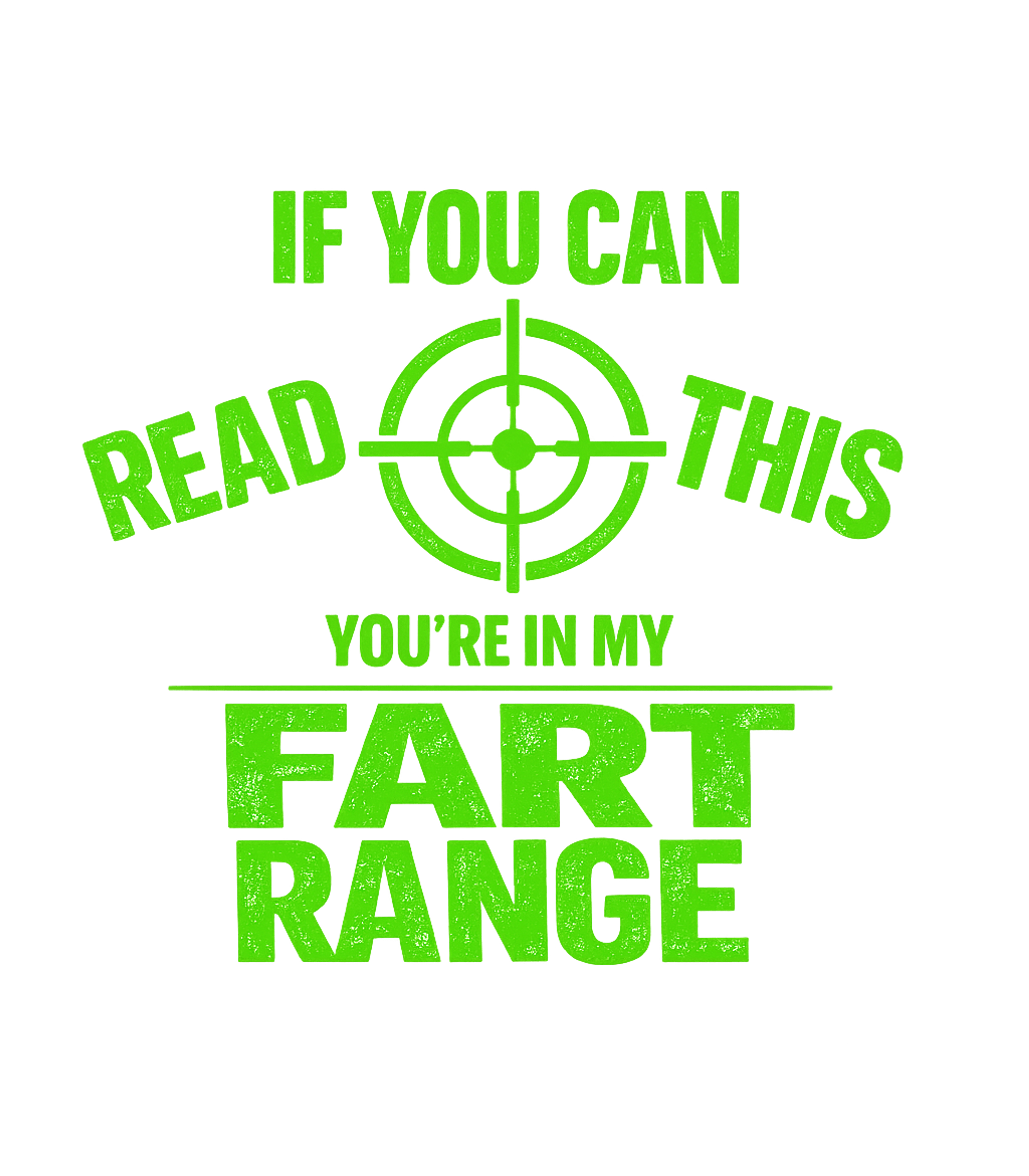 Fart Range Humor Tee