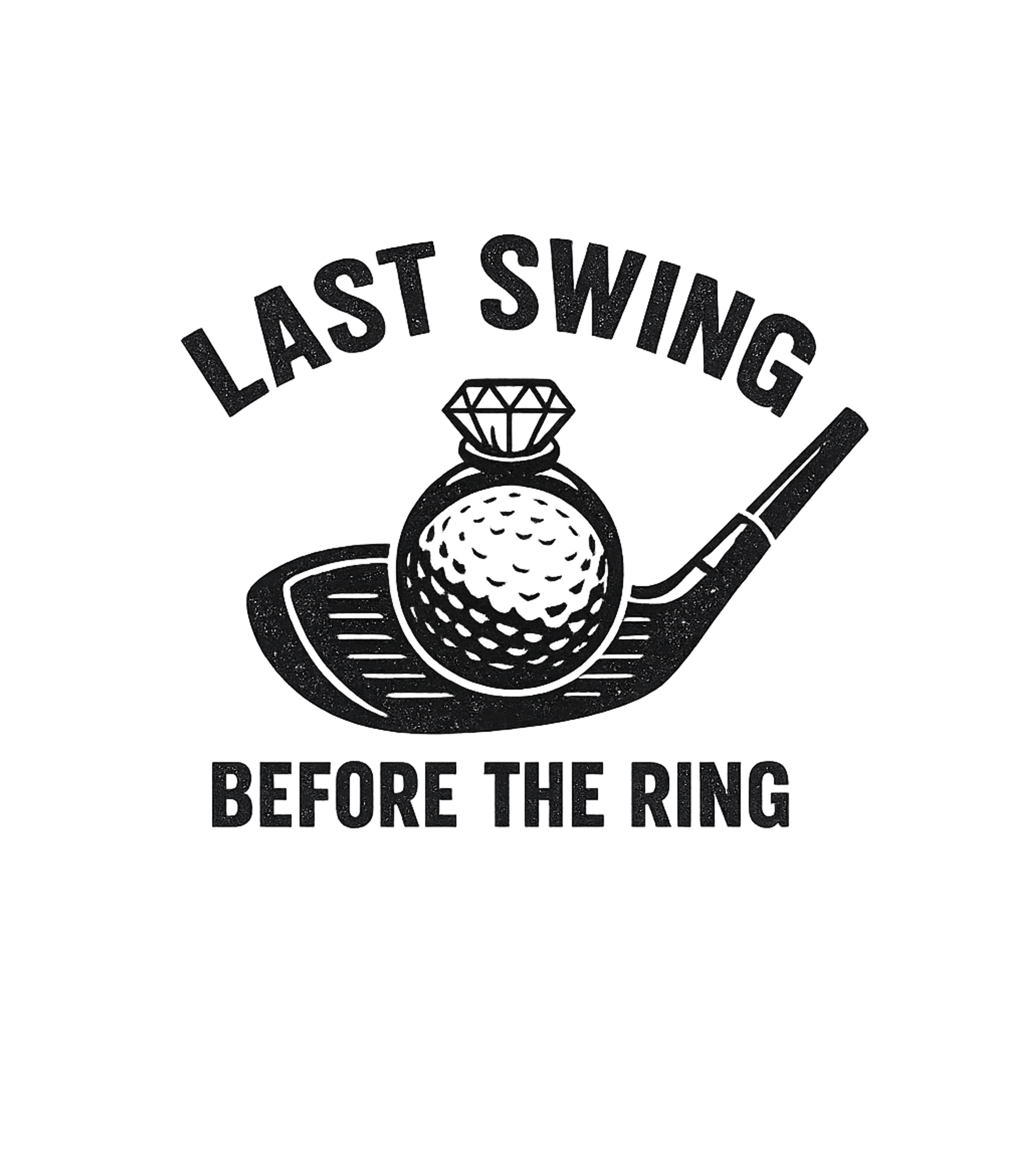Last Swing Before The Ring Men's T Shirt