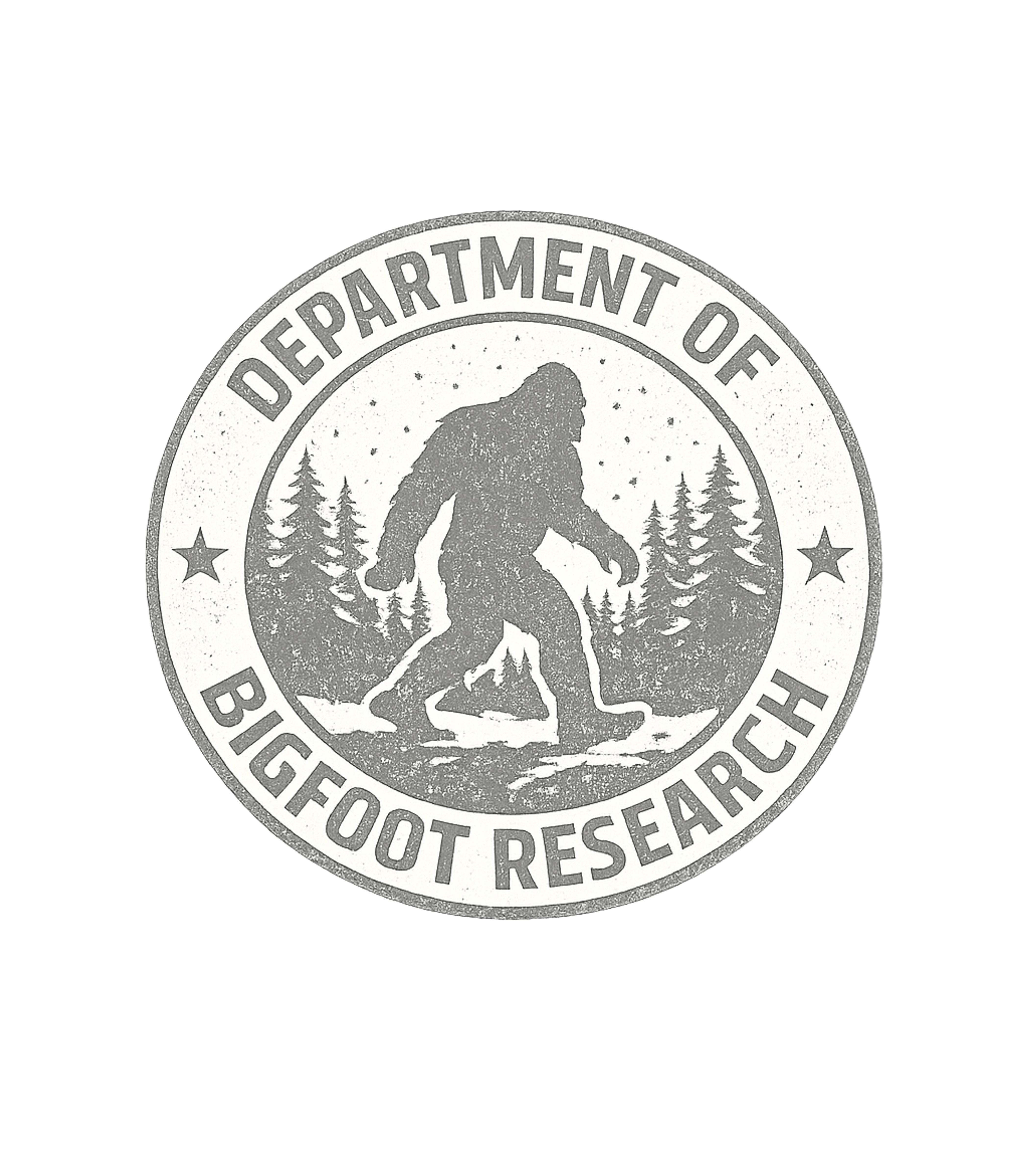Department Of Bigfoot Research Men's T Shirt