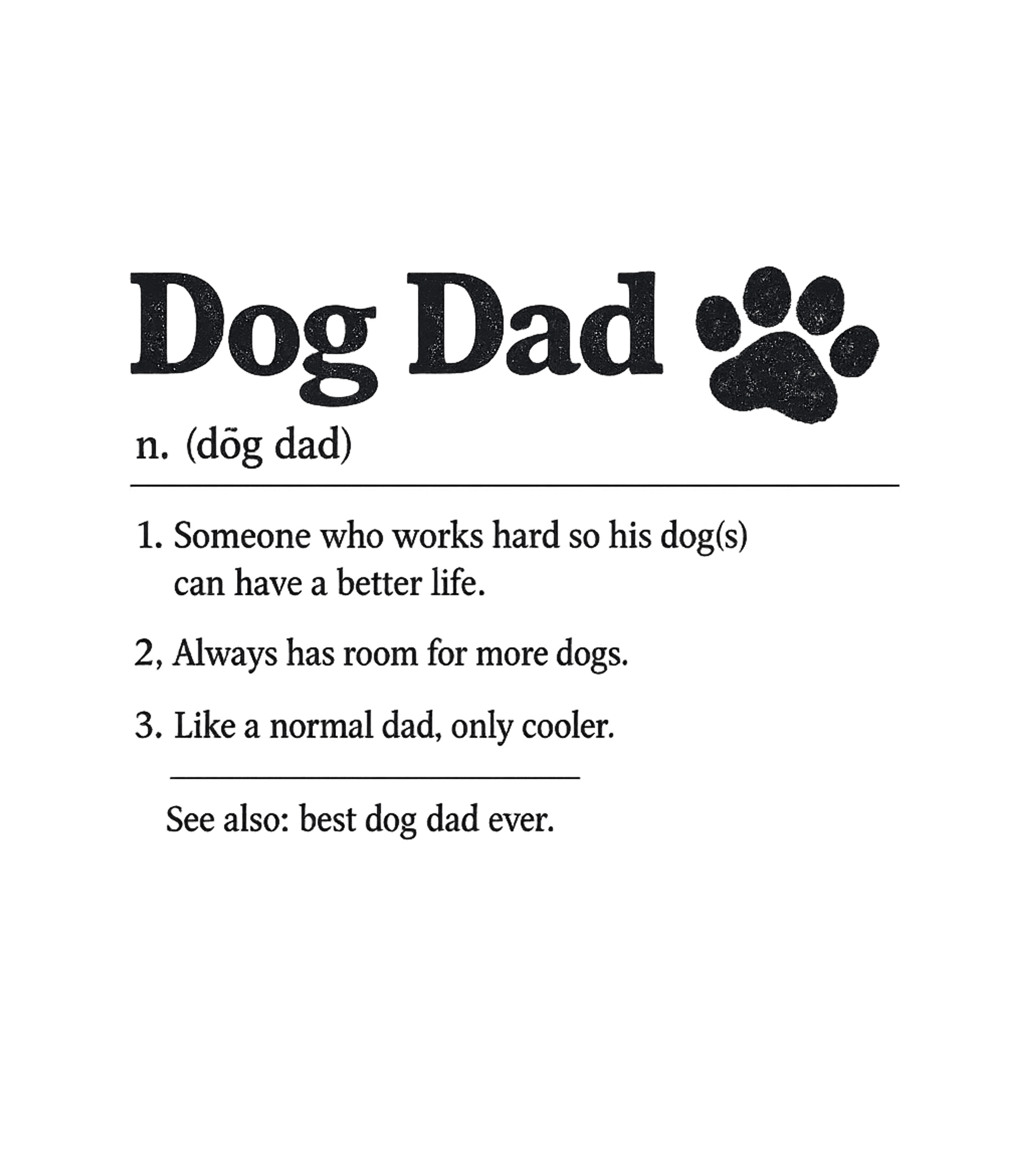 Dog Dad Definition