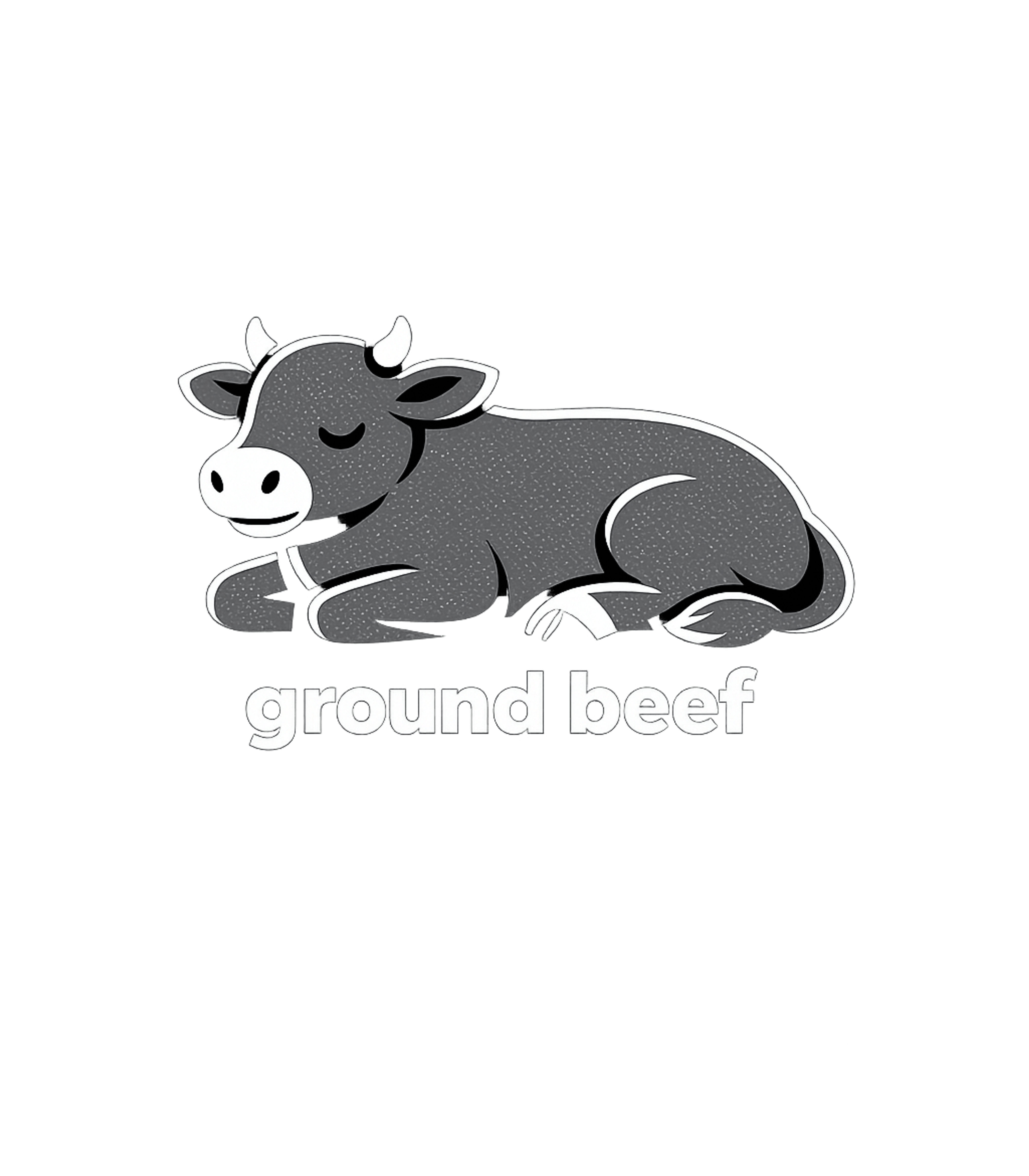 Ground Beef Cow Pun