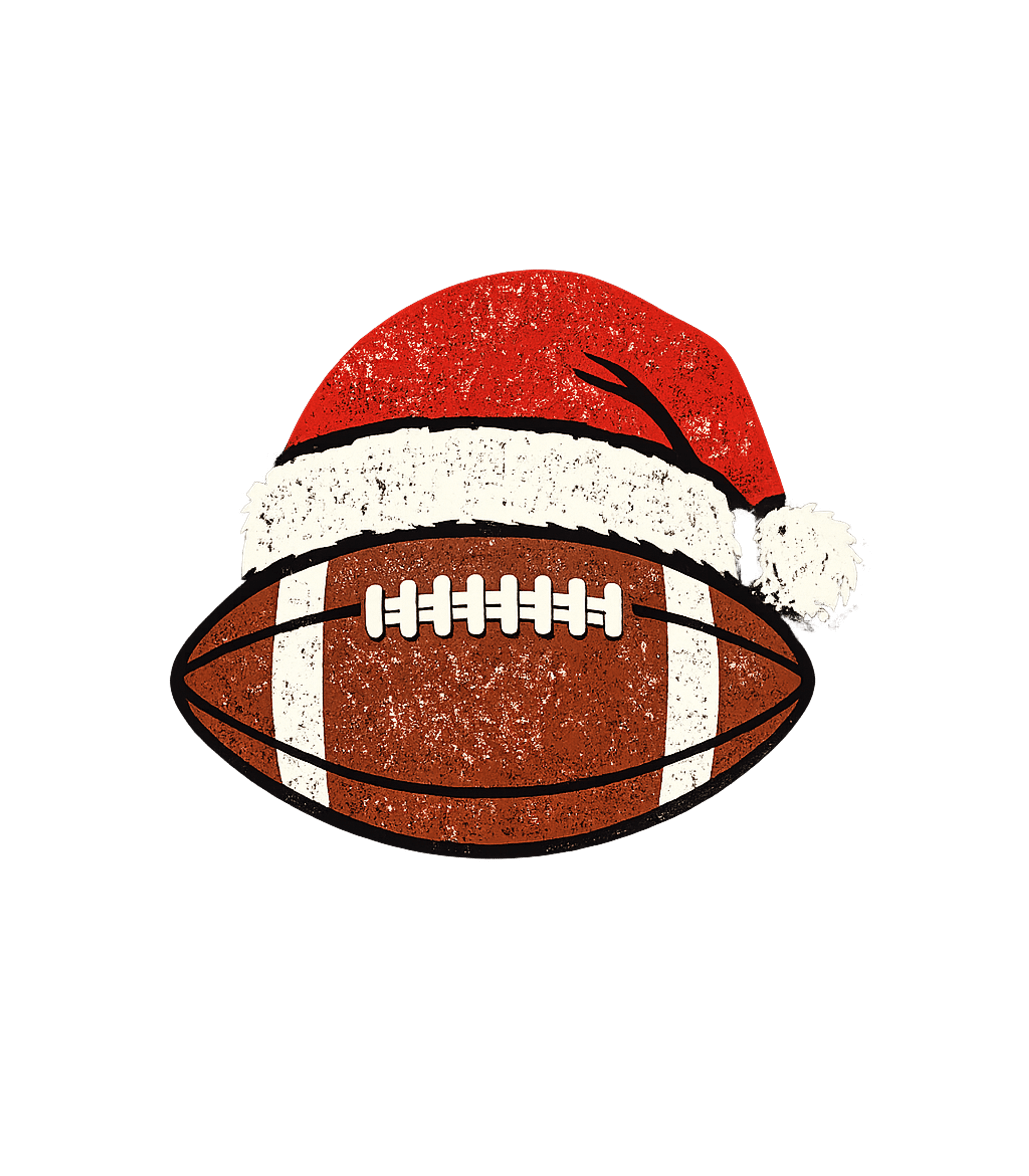 Santa Football Men's T Shirt