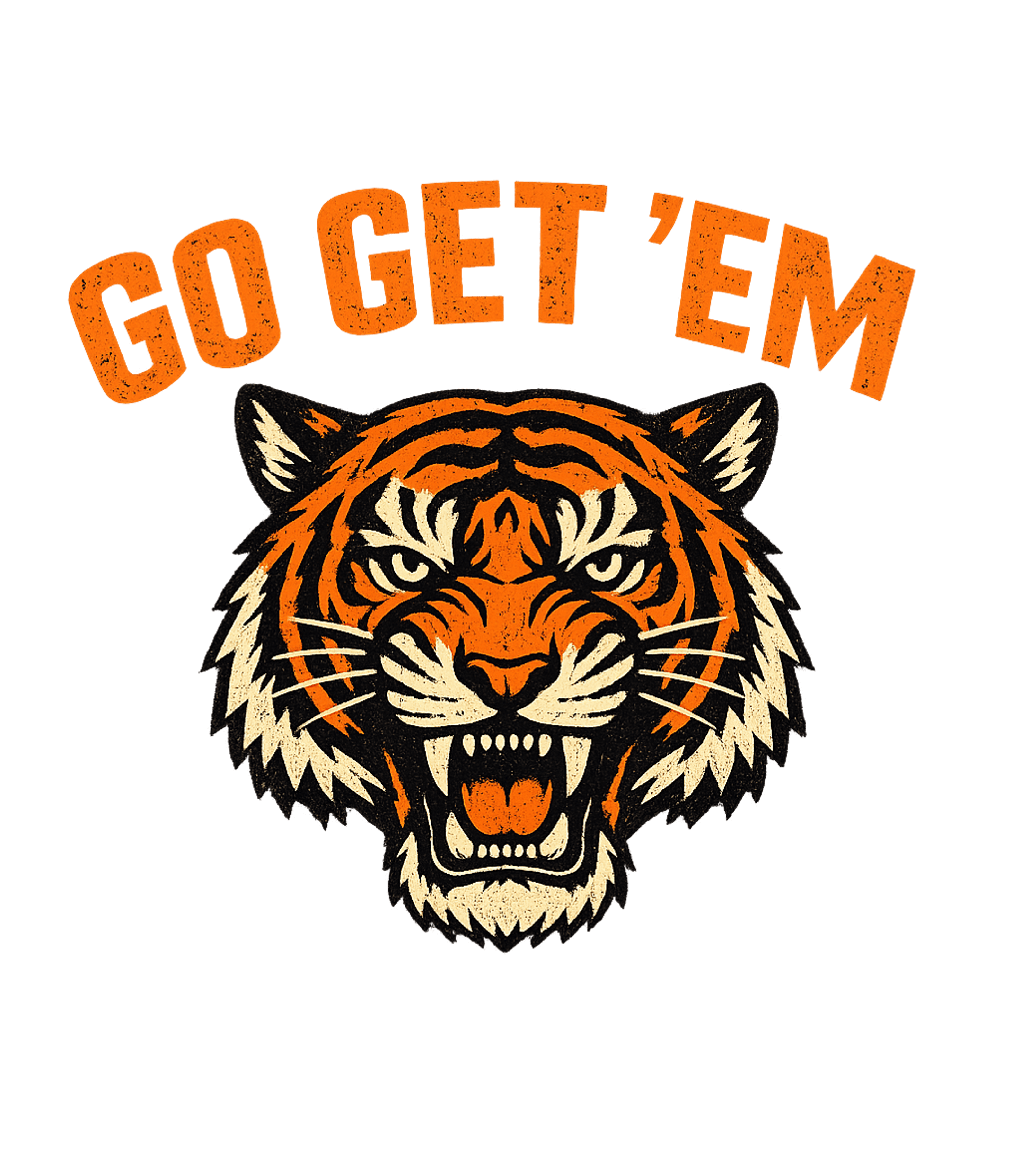Go Get 'Em Tiger Men's T Shirt