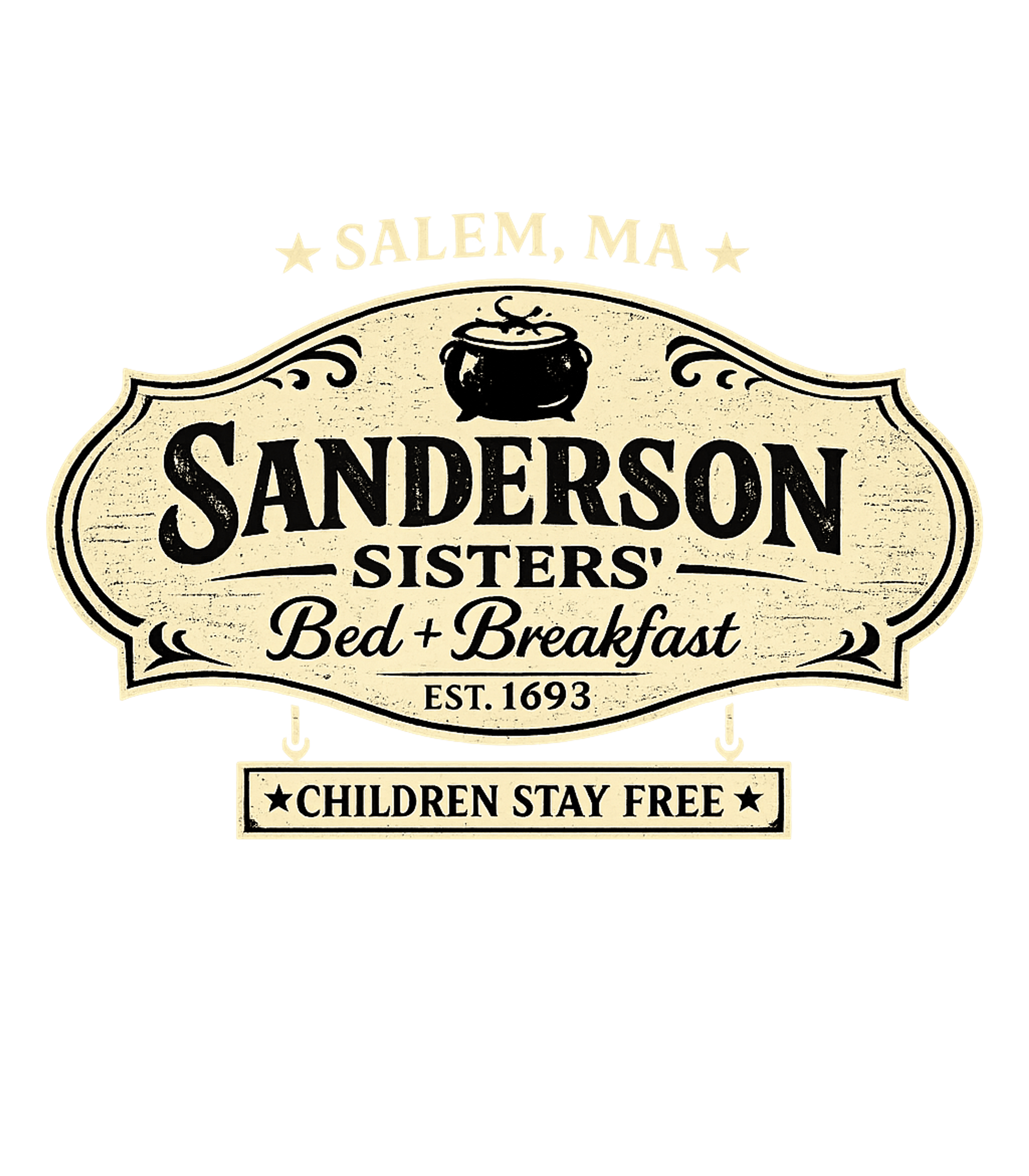 Witch Sisters Bed And Breakfast Men's T Shirt