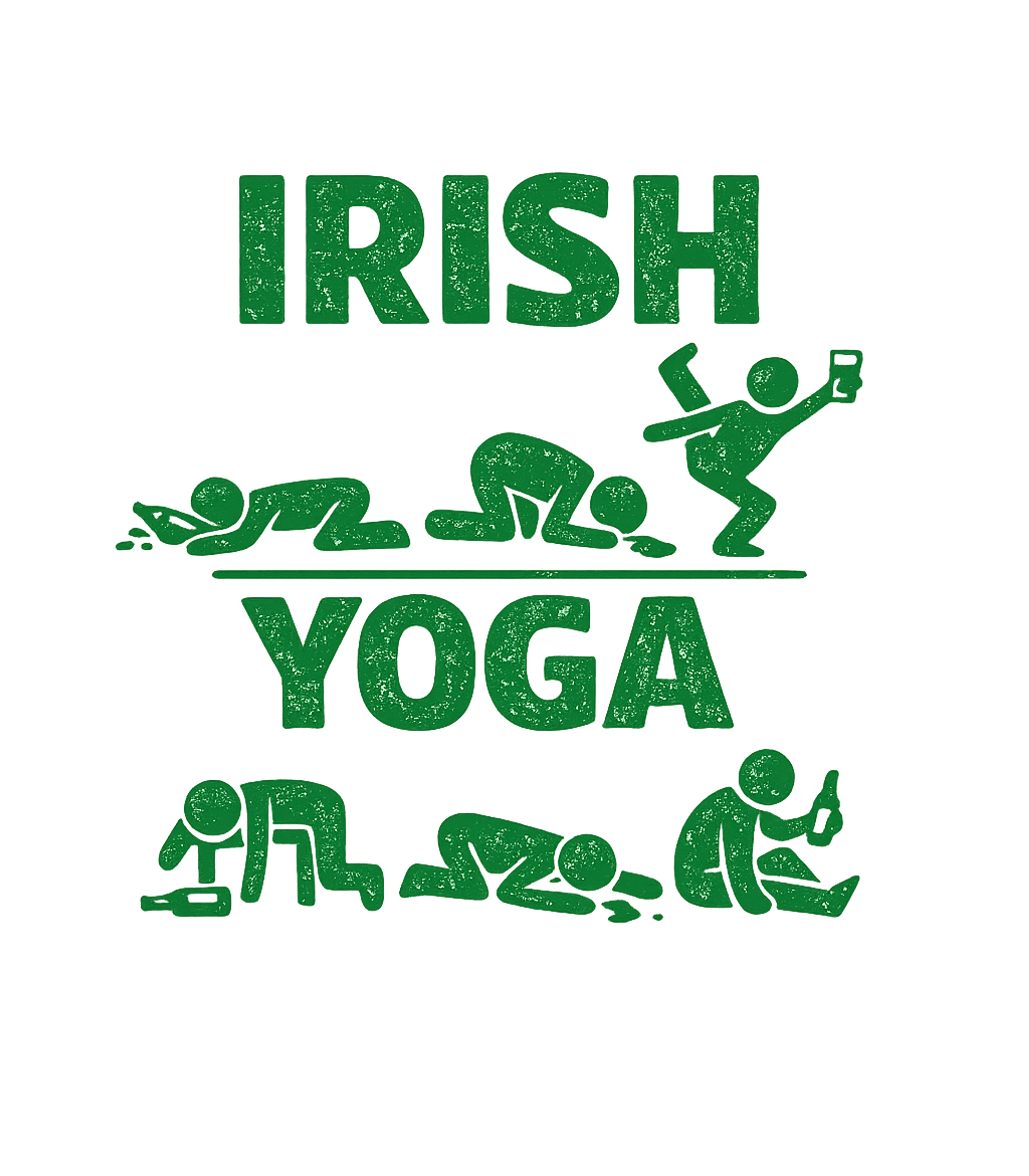 Irish Yoga Funny Poses