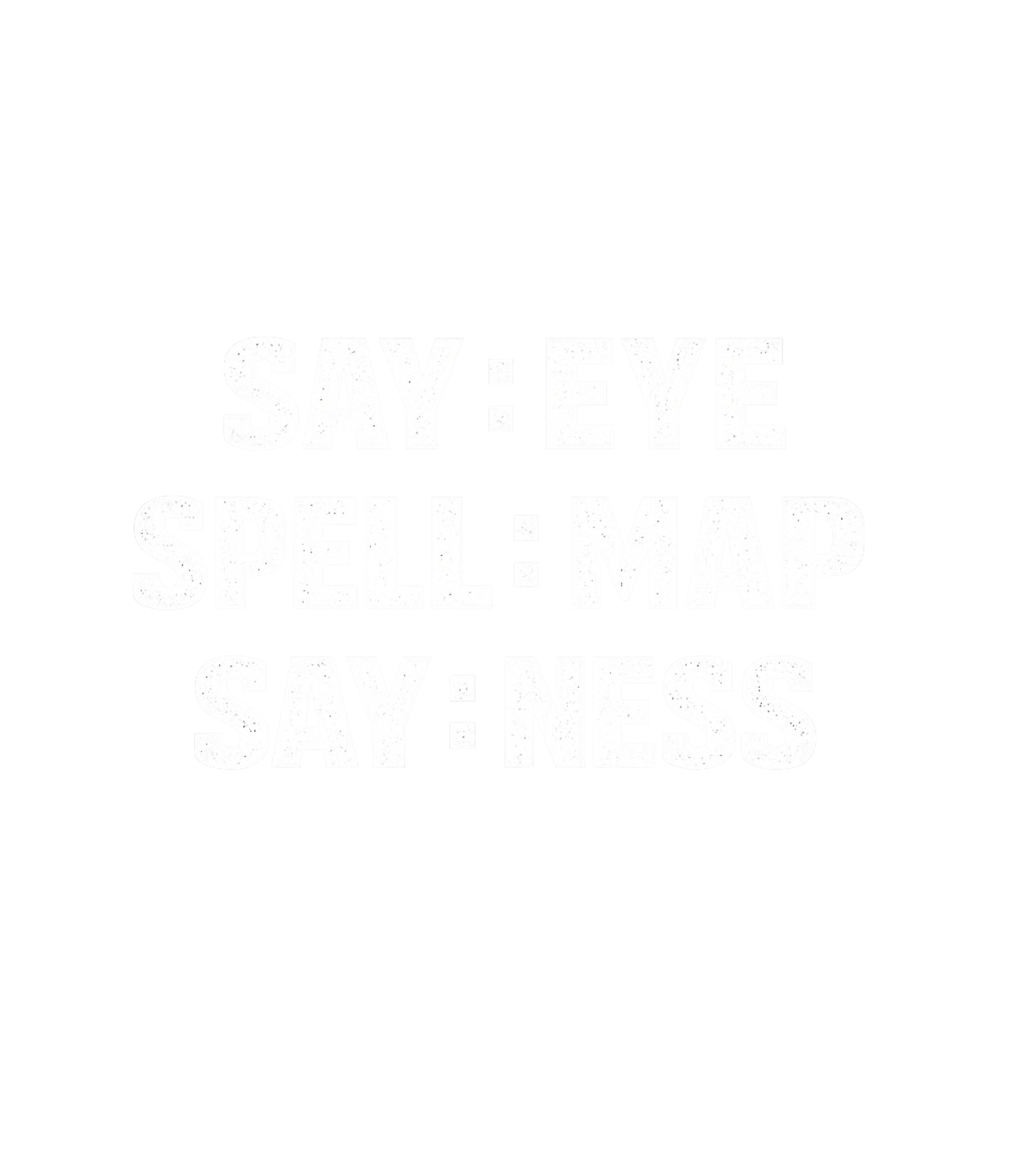 Say Eye Spell Map