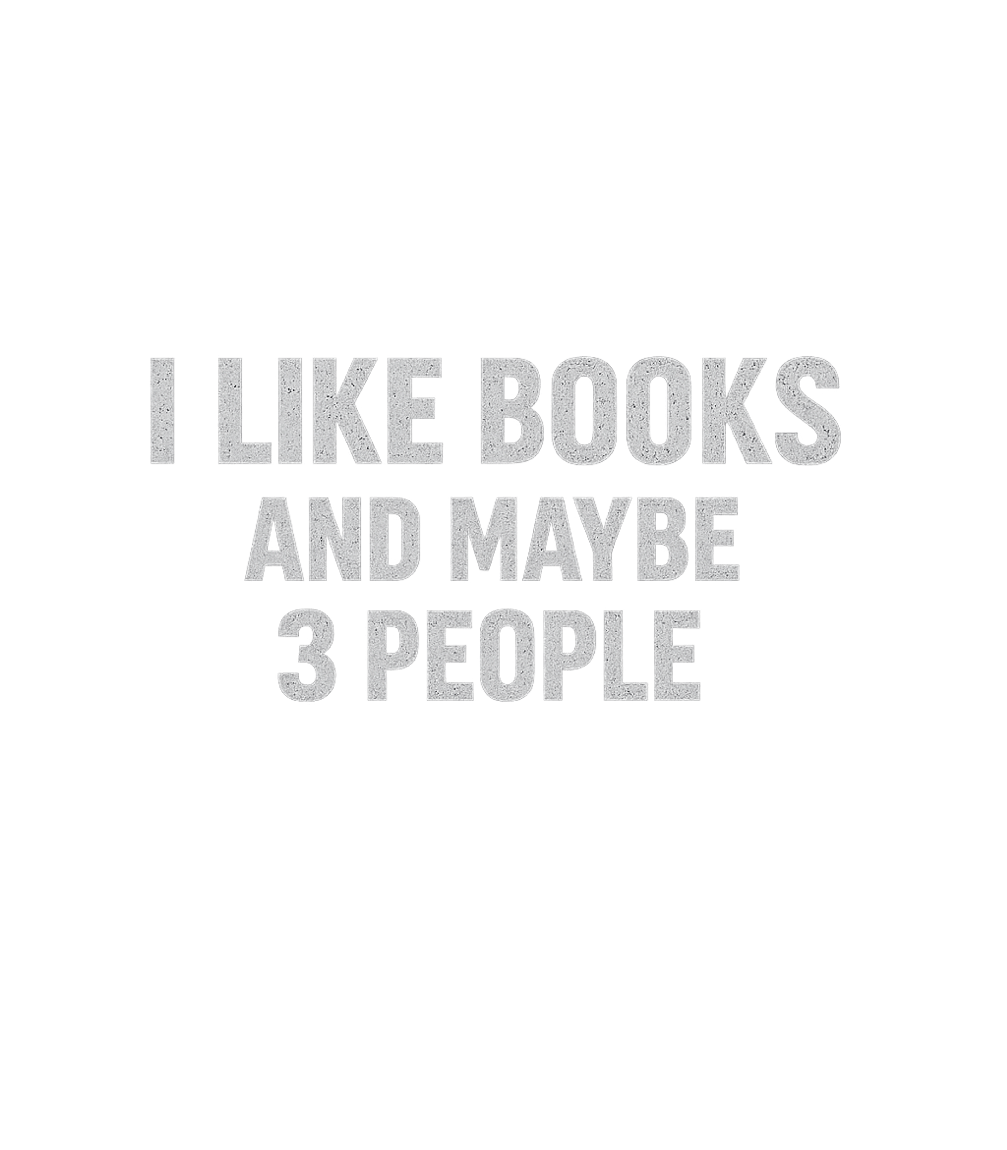 Books And Maybe People