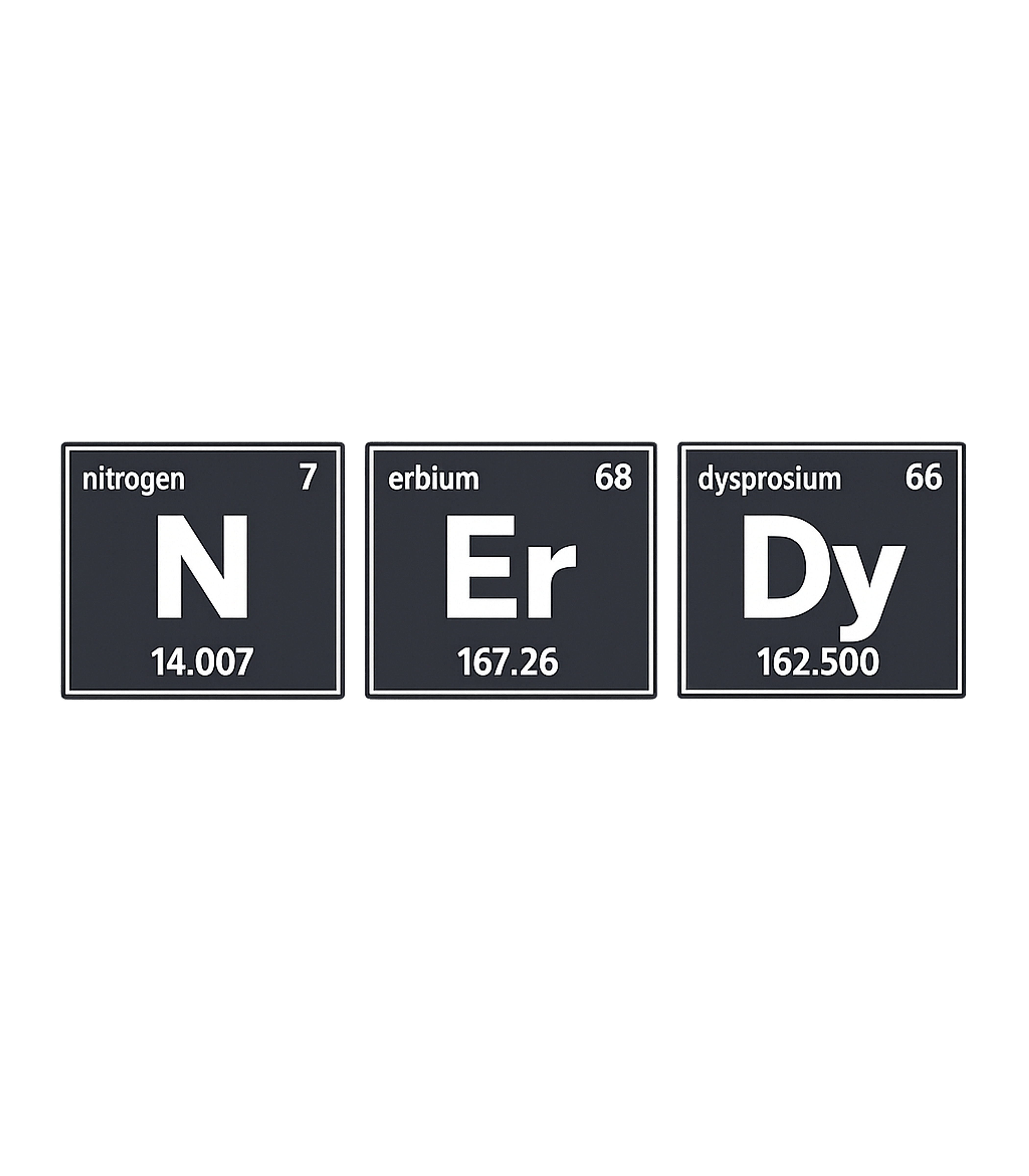 Element of Nerdy Men's T Shirt
