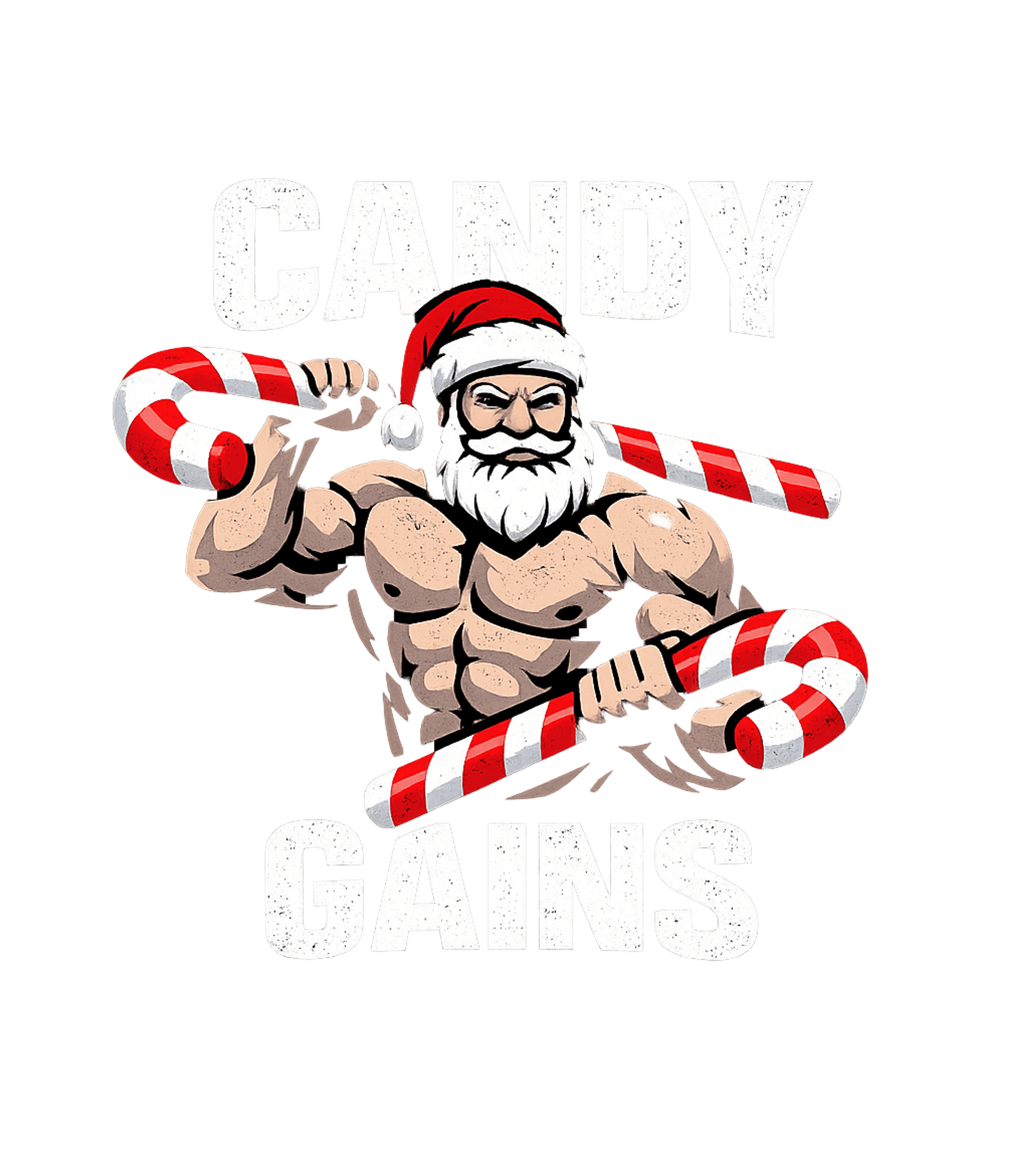Candy Gains Santa