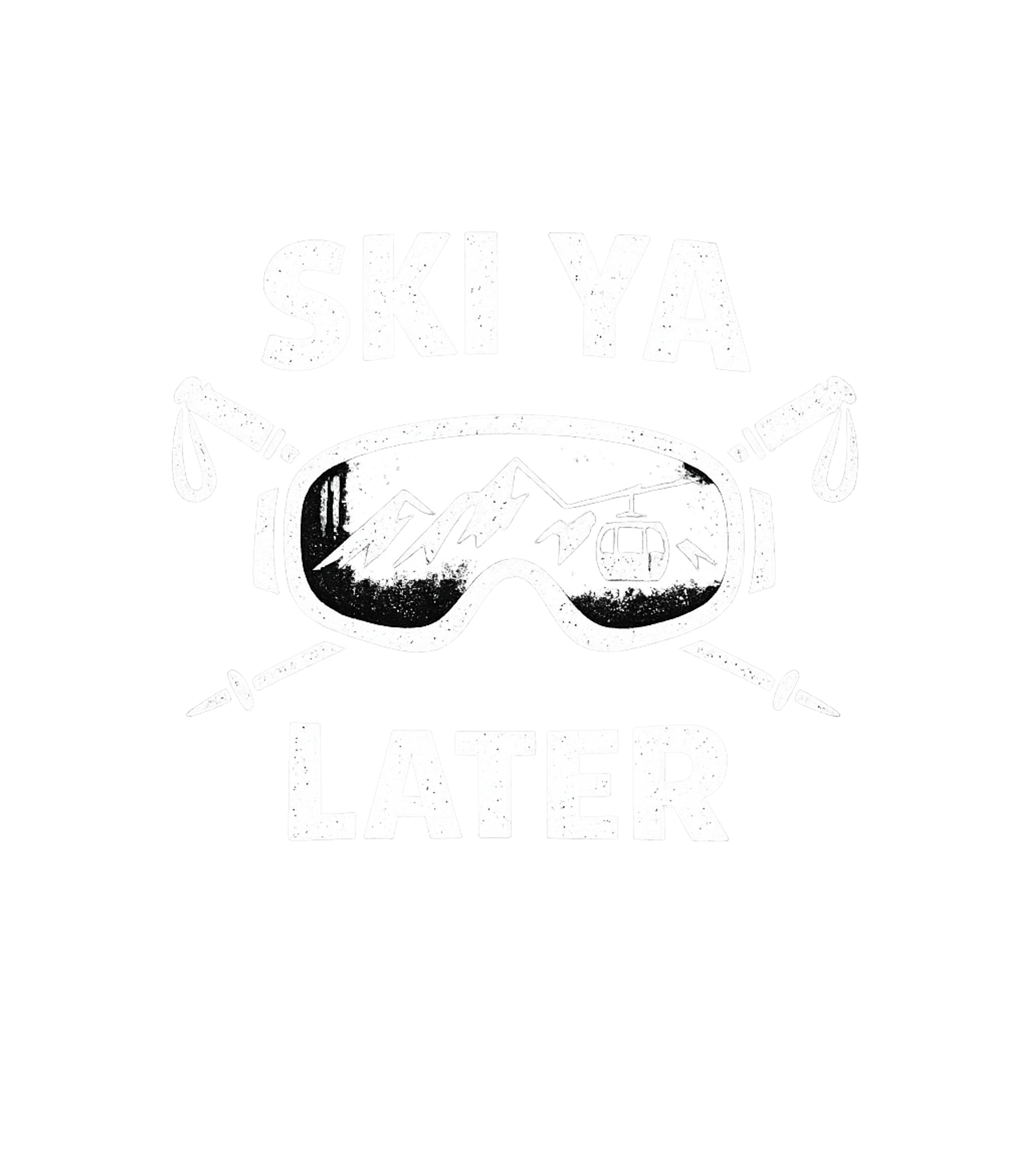 Ski Ya Later Men's T Shirt