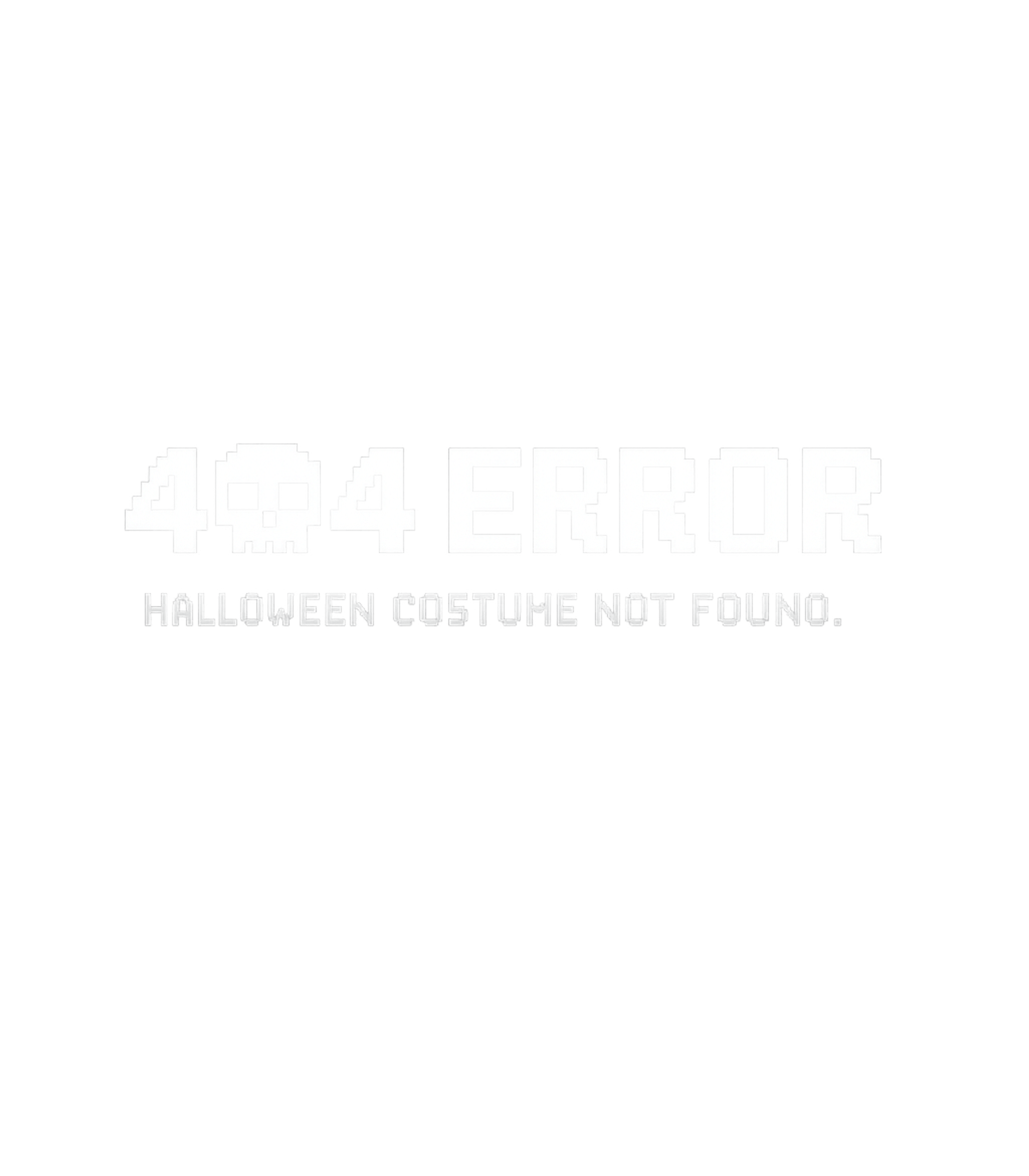 404 Costume Not Found Men's T Shirt