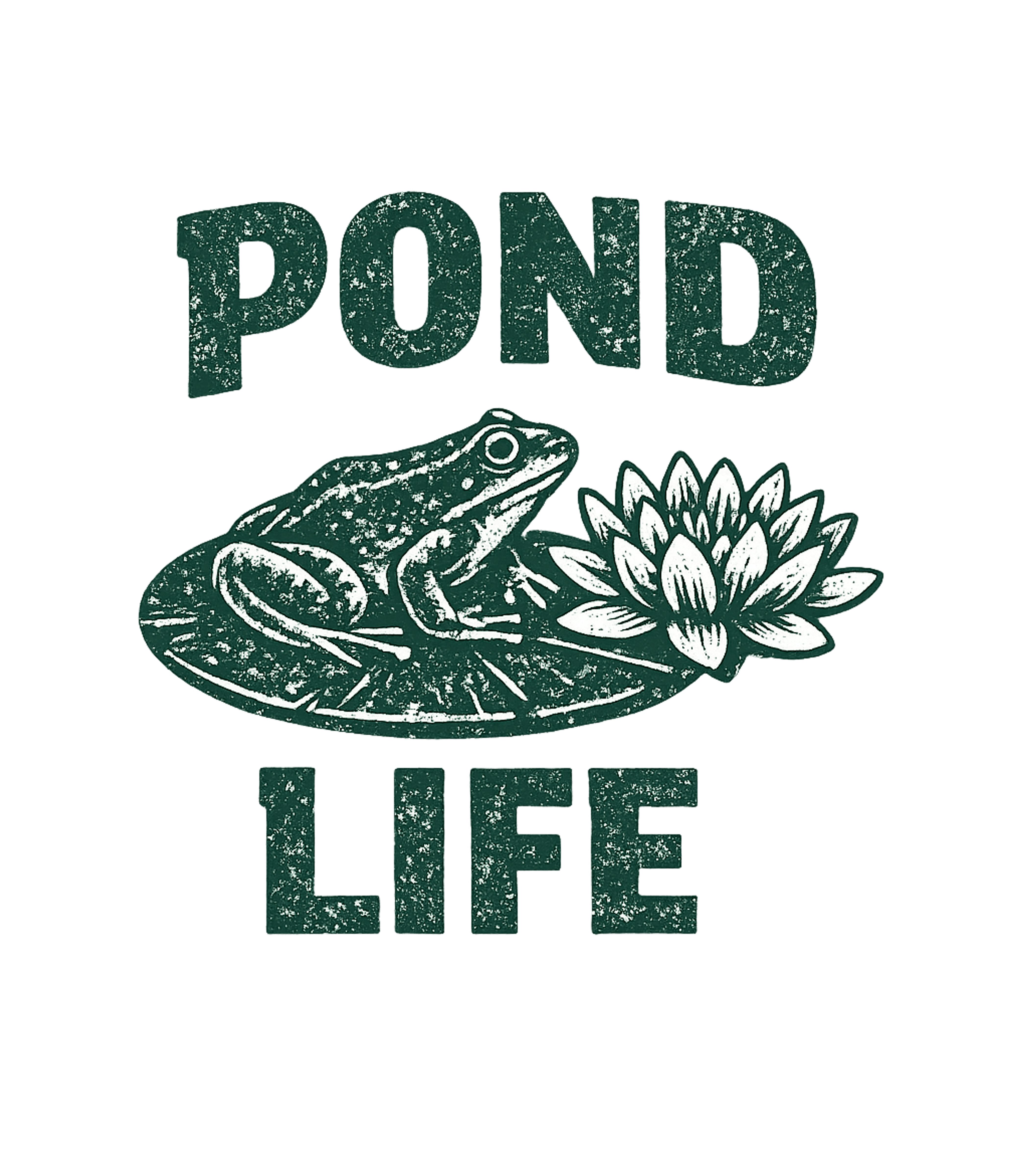Pond Life Frog