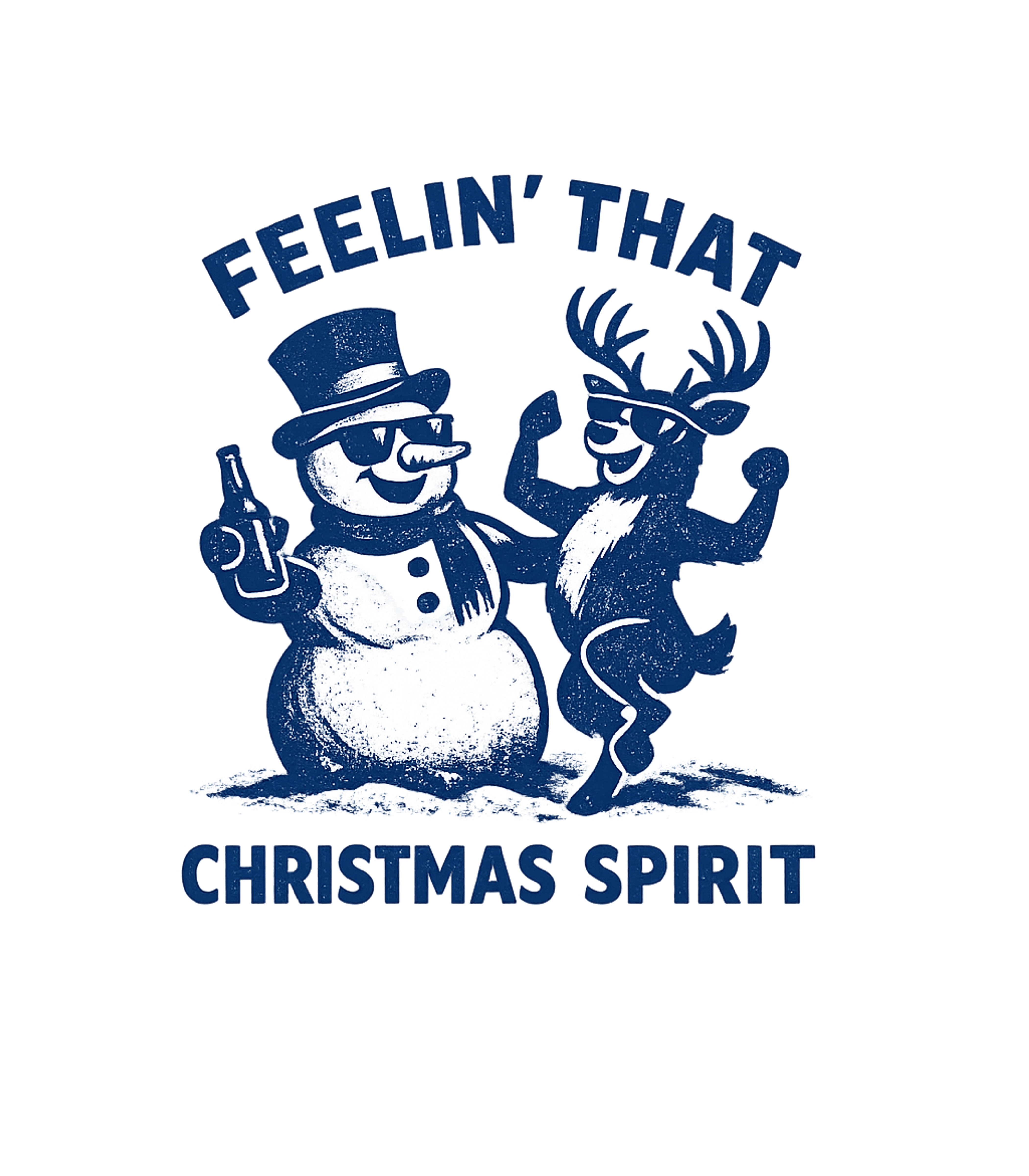 Feelin That Christmas Spirit Men's T Shirt