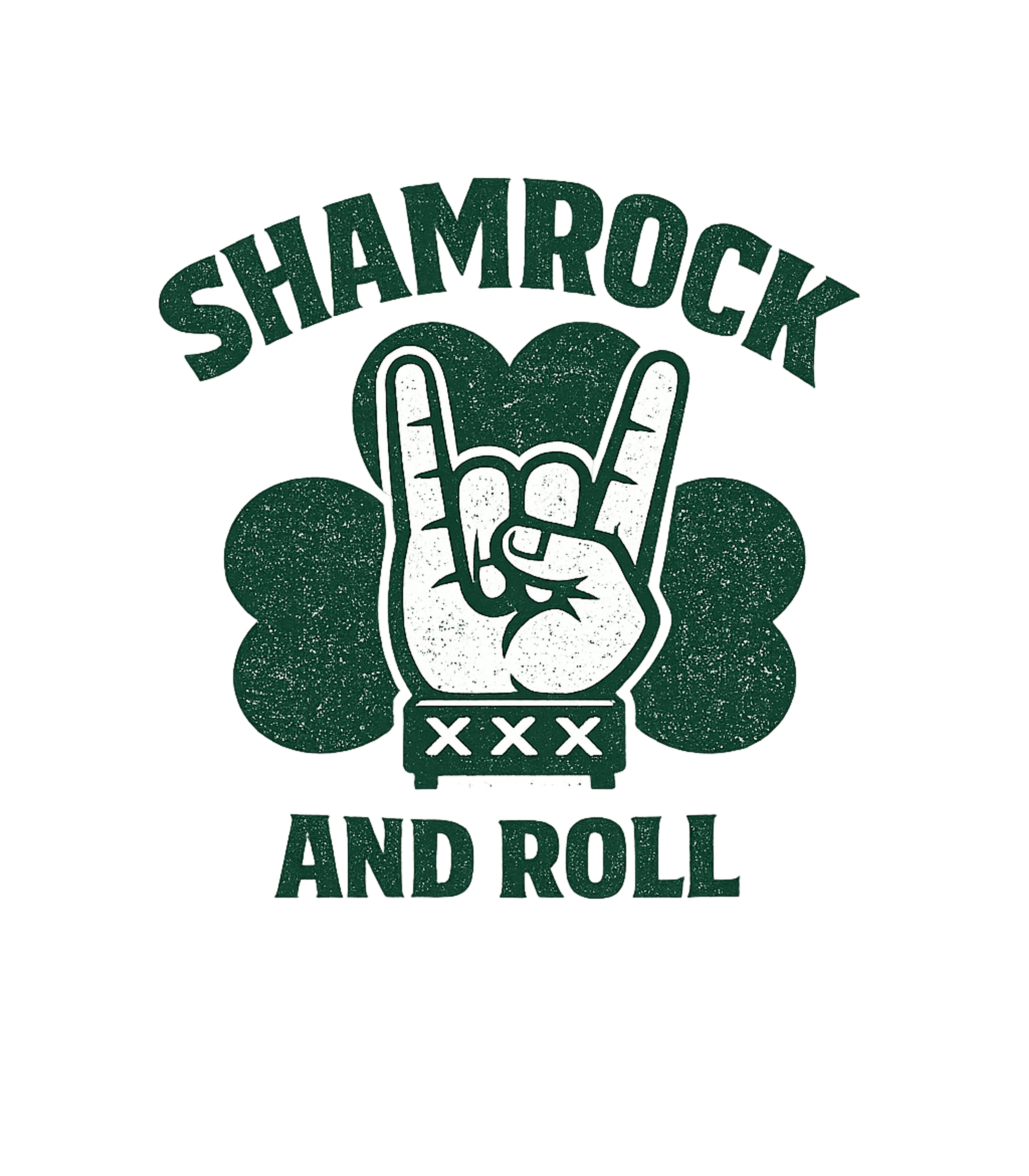 Shamrock And Roll Men's T Shirt