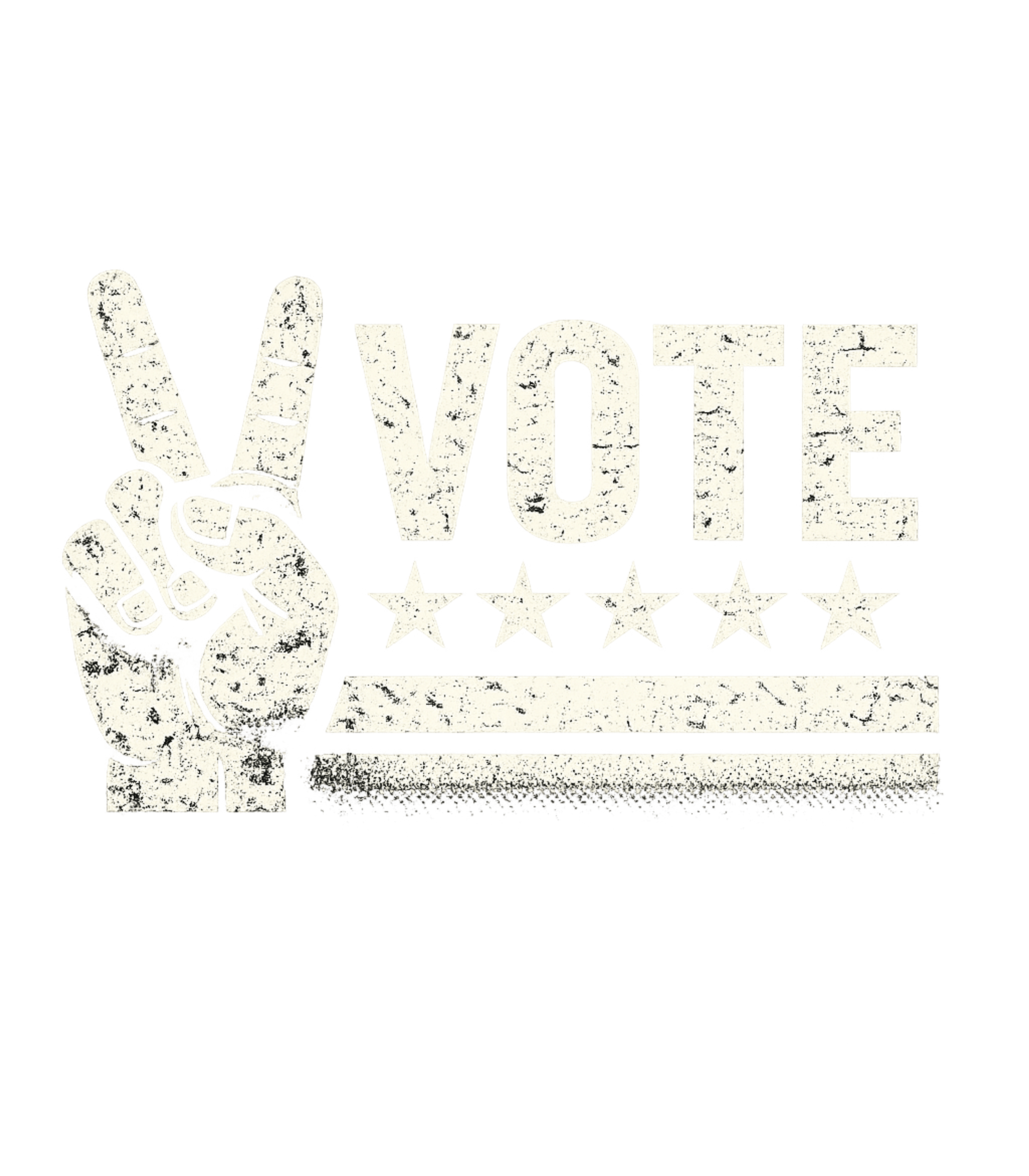 Vote Peace Hand Men's T Shirt