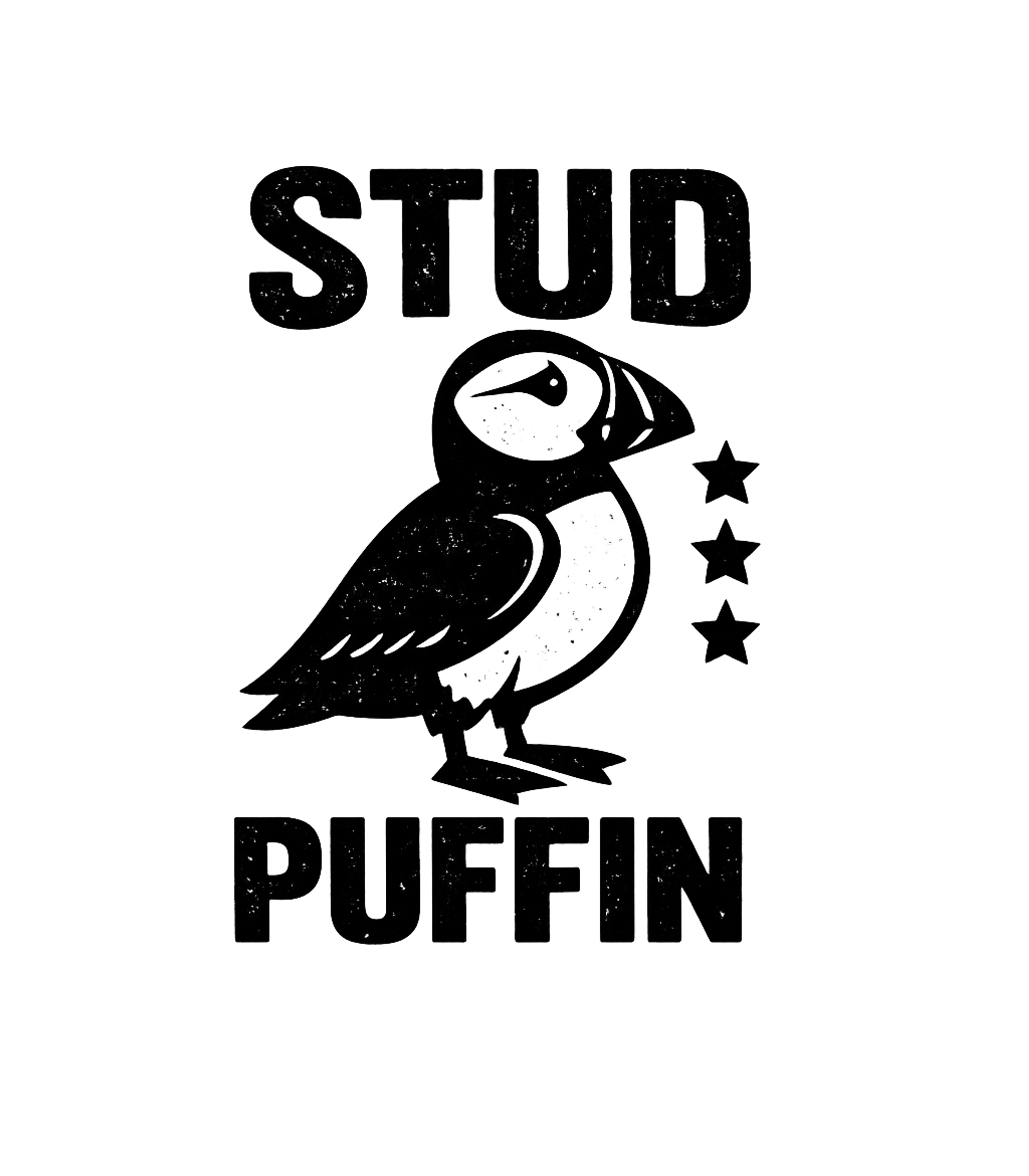 Stud Puffin Men's T Shirt