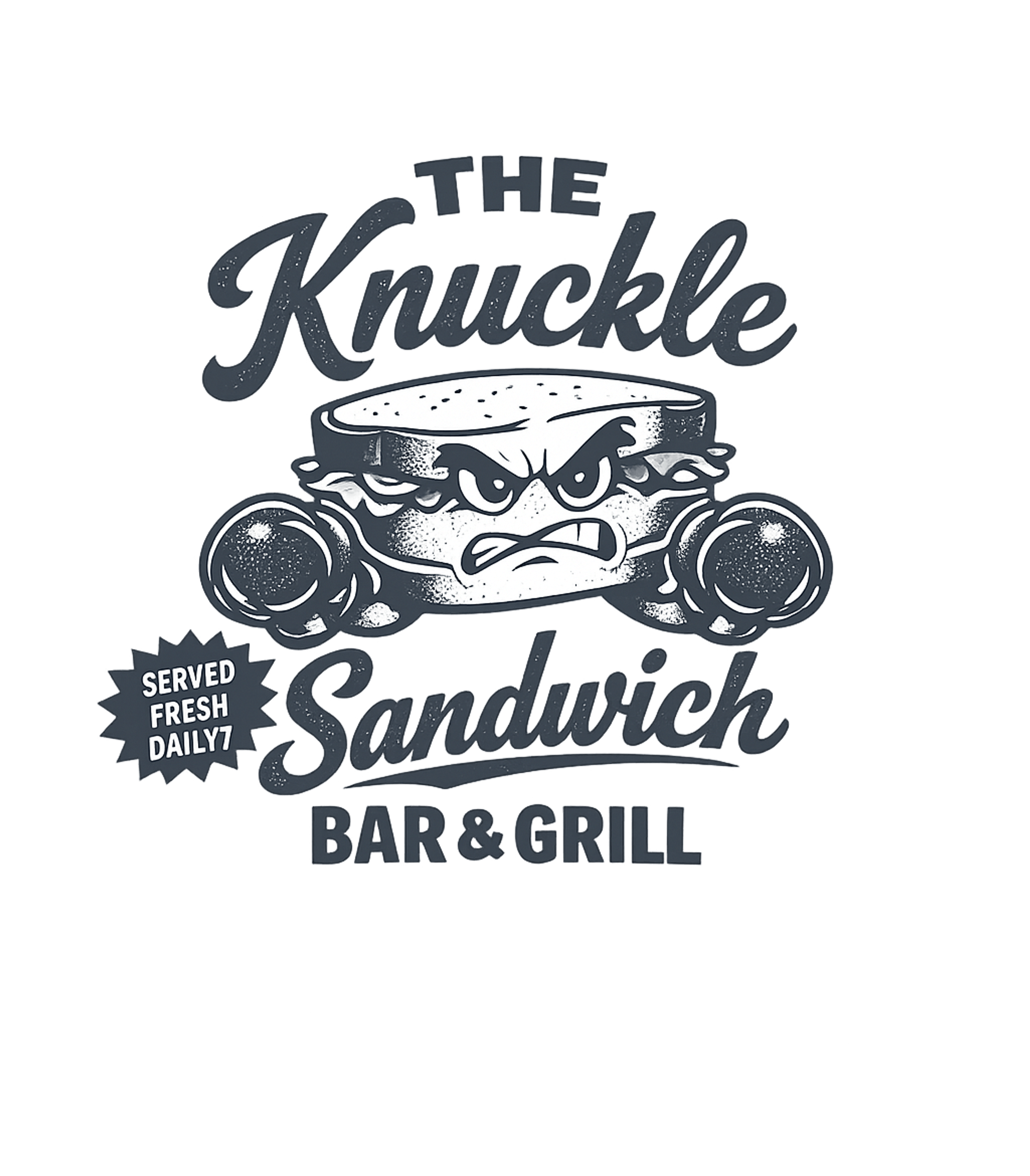 The Knuckle Sandwich Bar And Grill Men's T Shirt