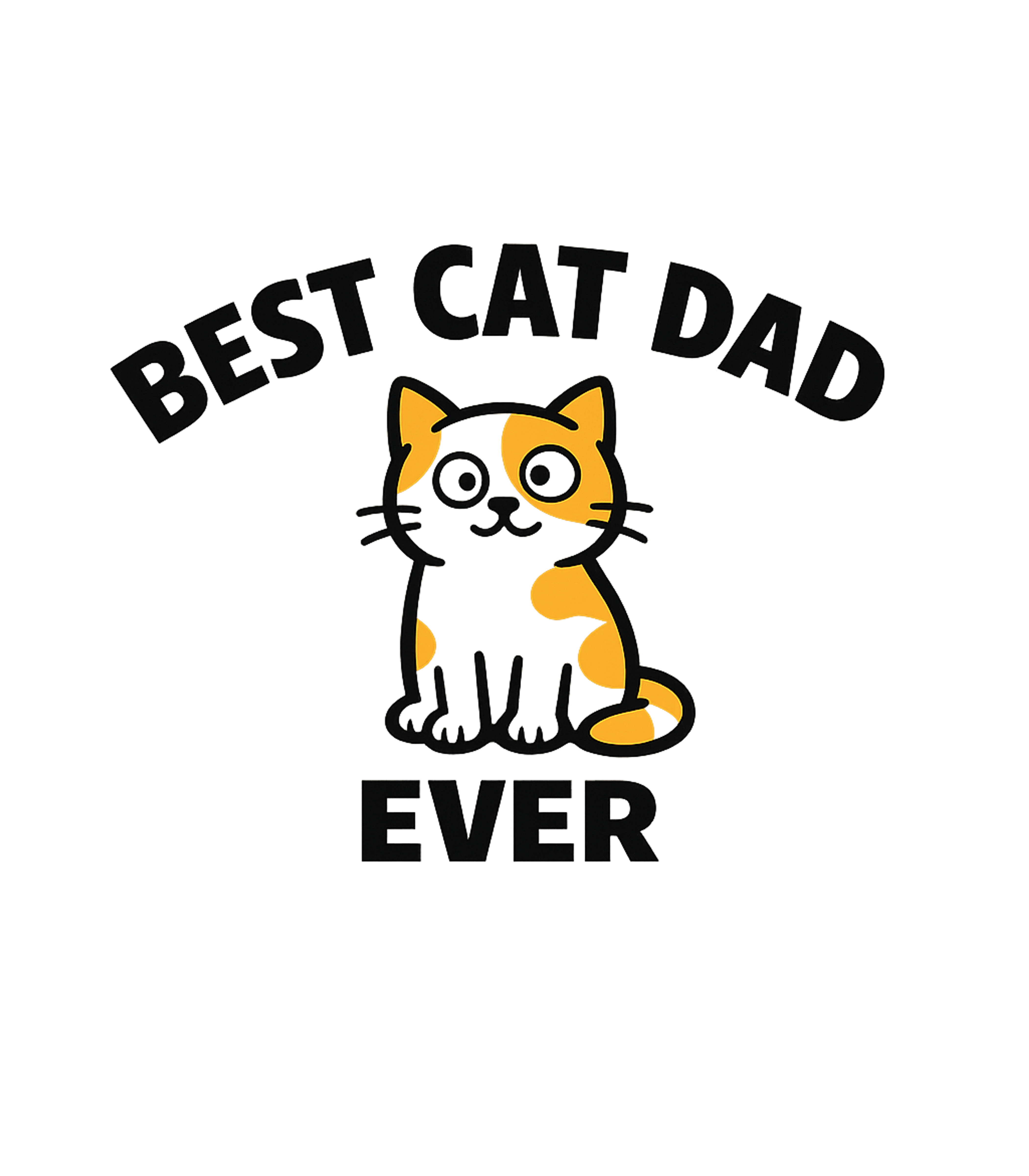 Best Cat Dad Men's T Shirt