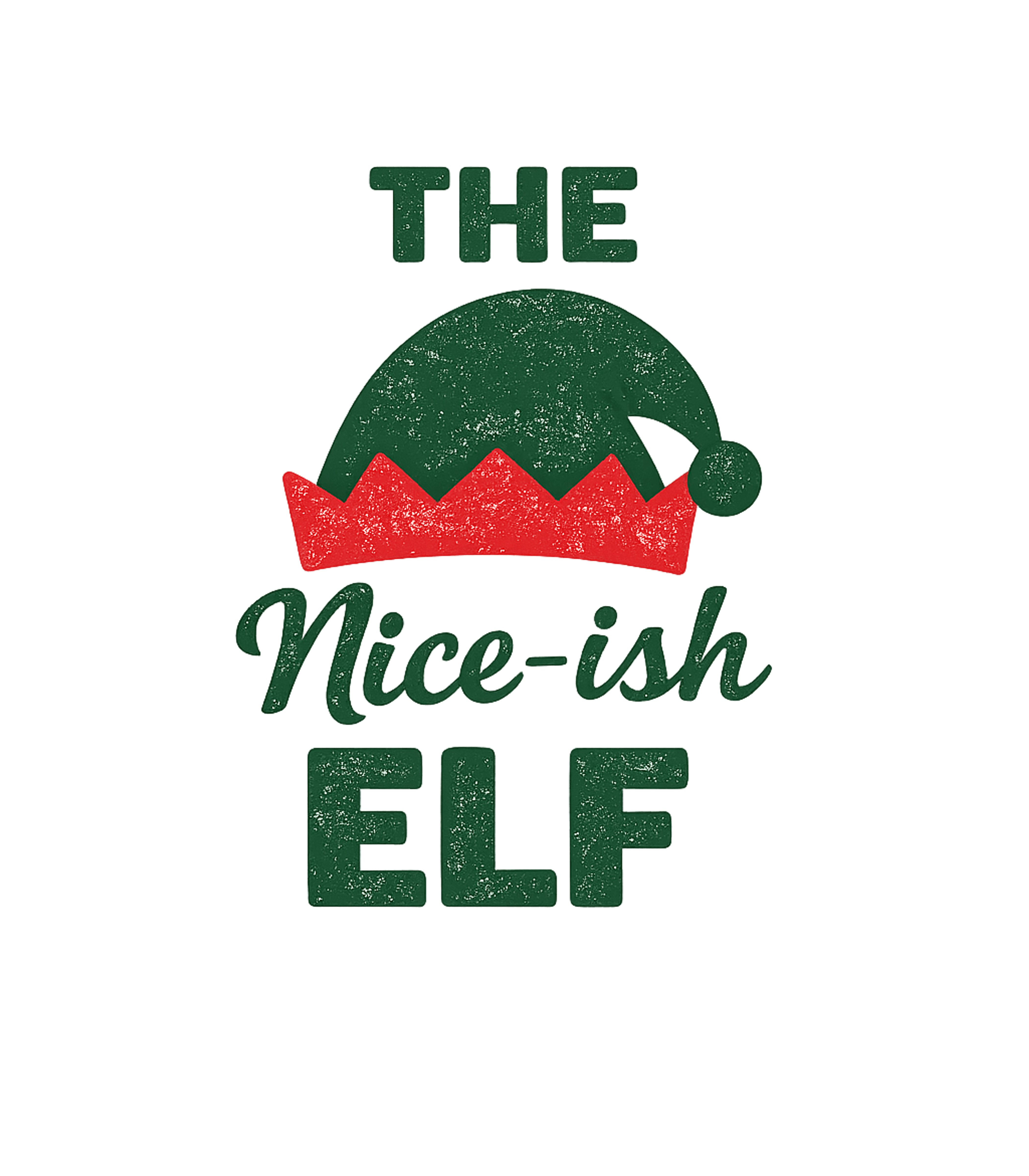 The Nice Ish Elf Men's T Shirt