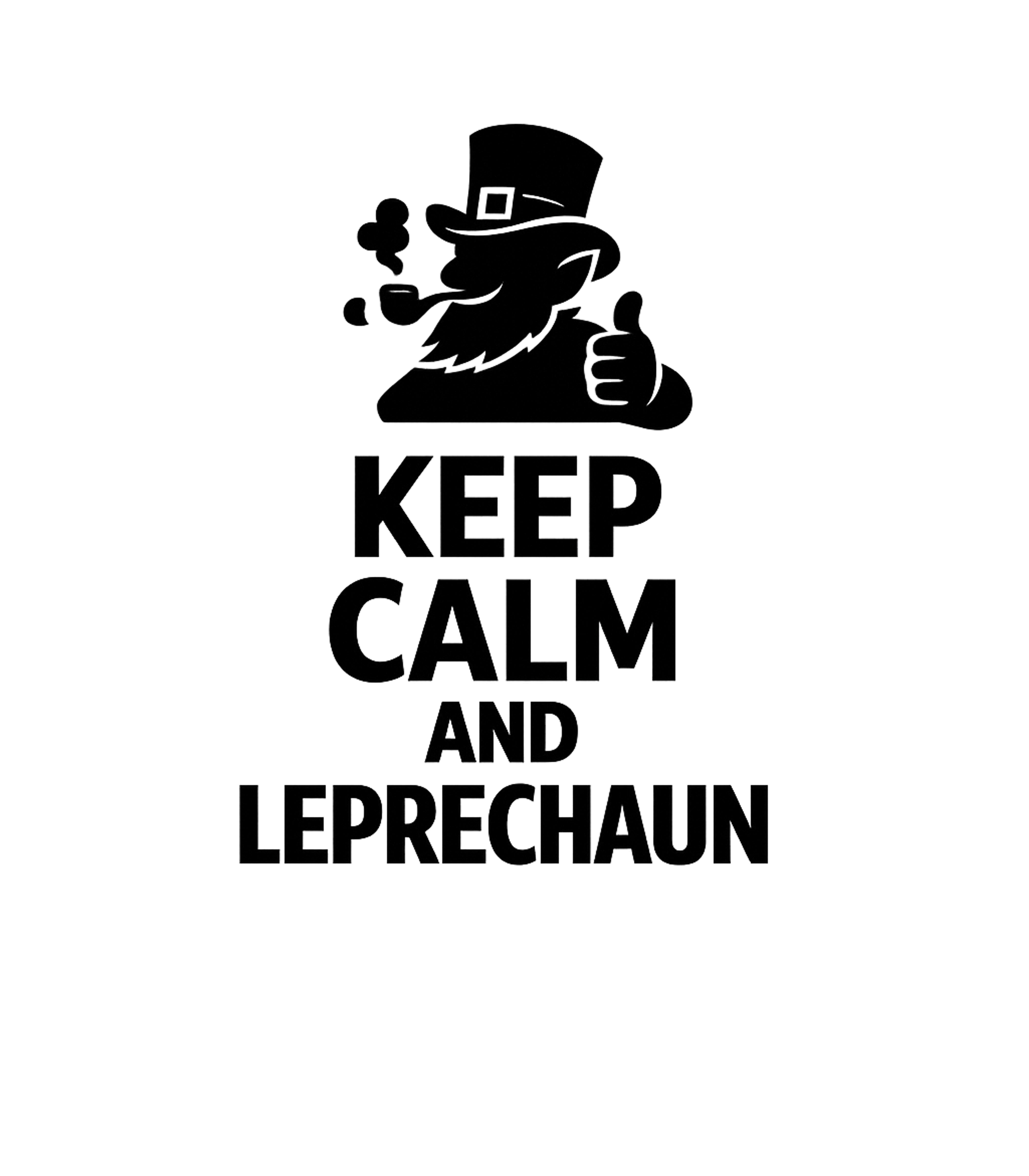 Keep Calm And Leprechaun Men's T Shirt