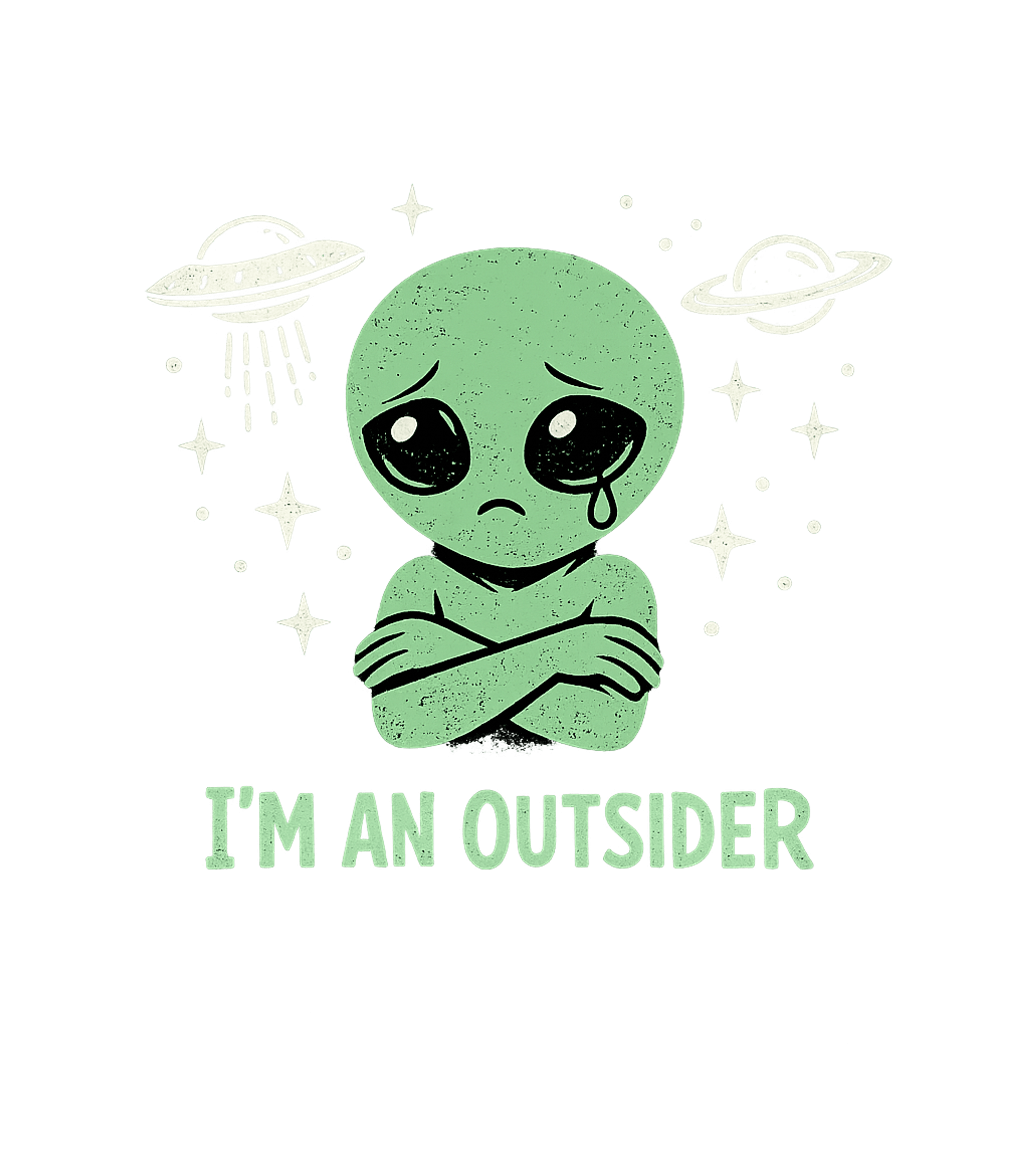 I'm An Outsider Men's T Shirt