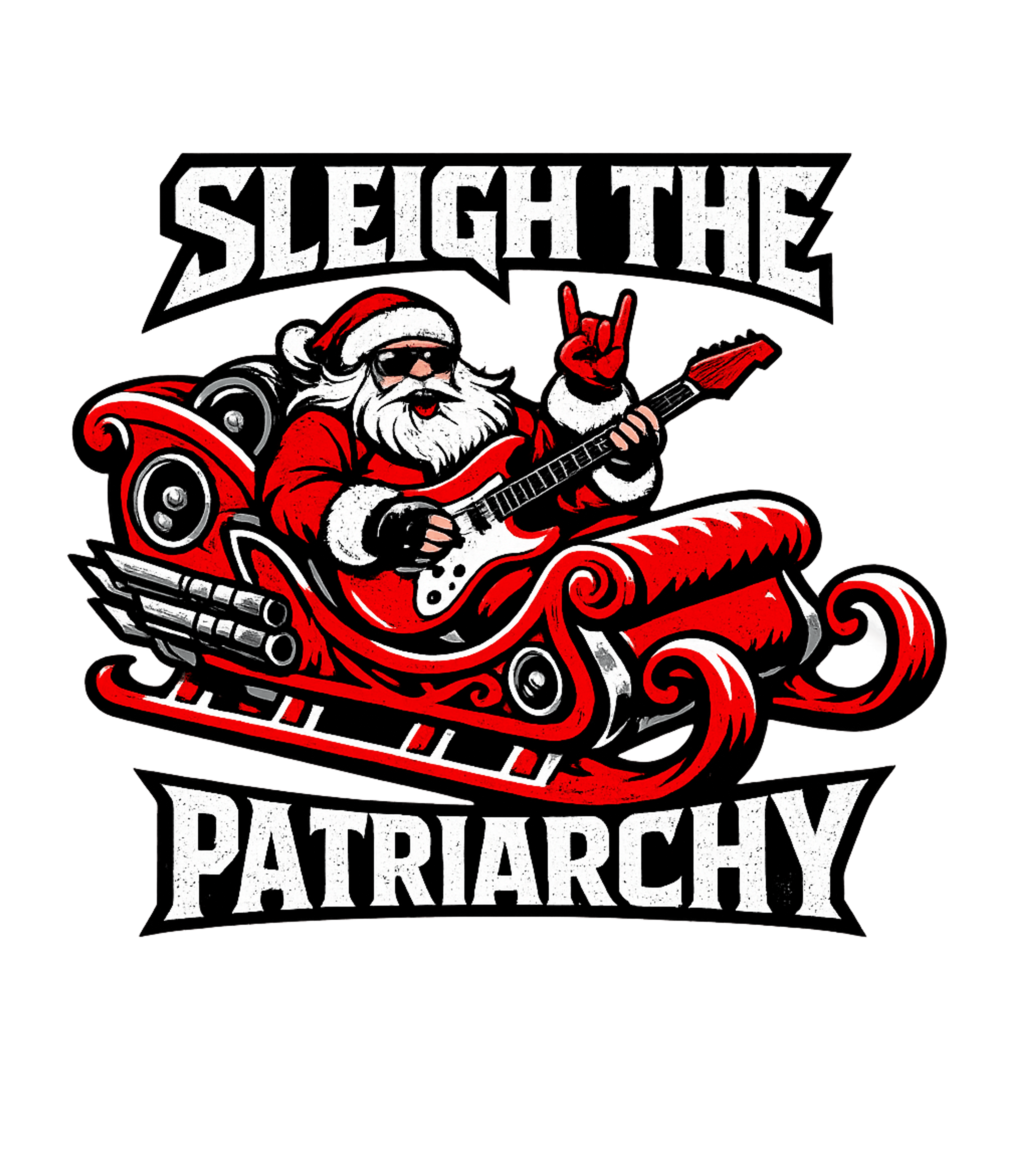 Sleigh The Patriarchy Santa