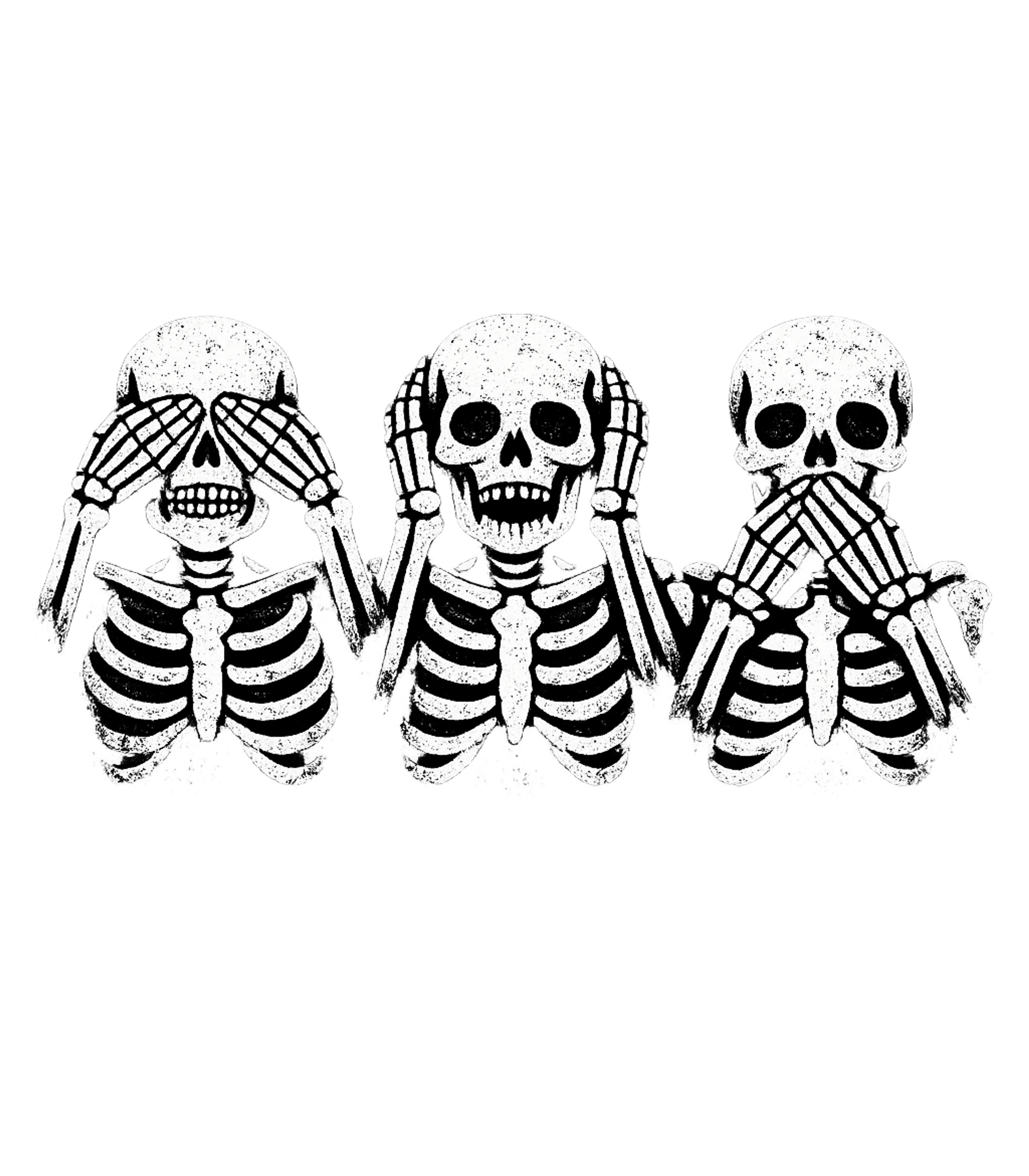Three Wise Skeletons