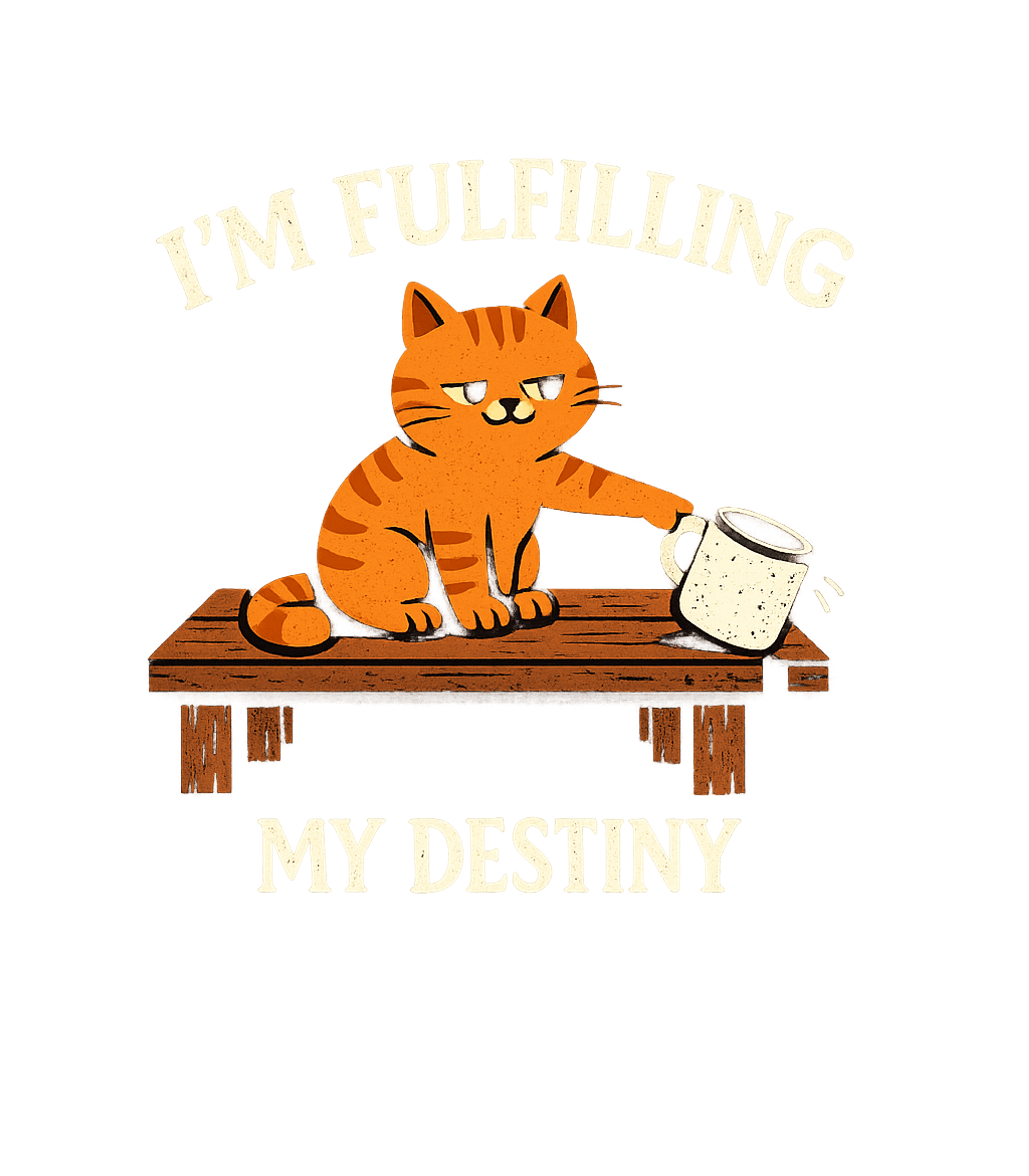 Fulfilling My Destiny Cat