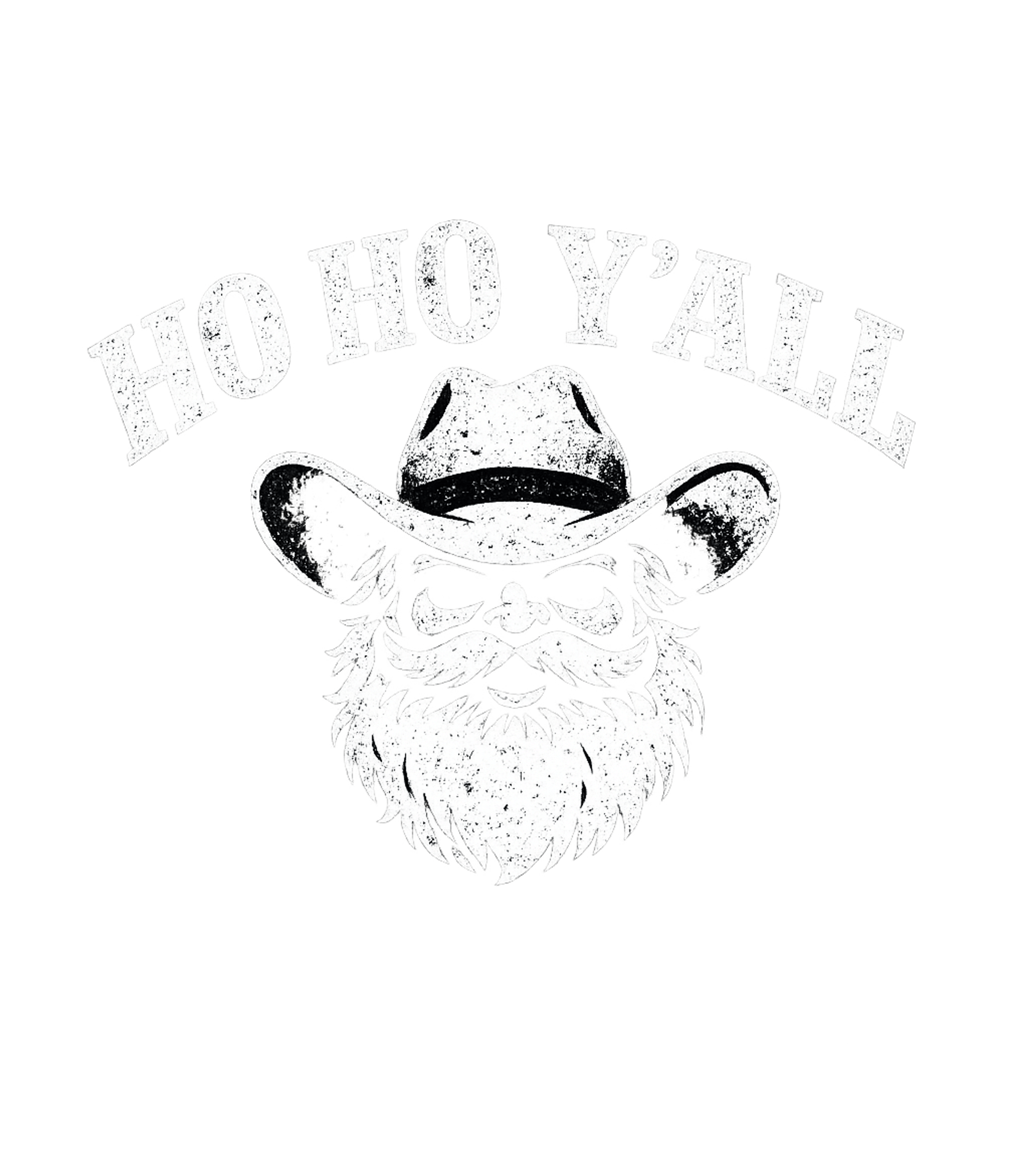 Ho Ho Y'all Cowboy Santa