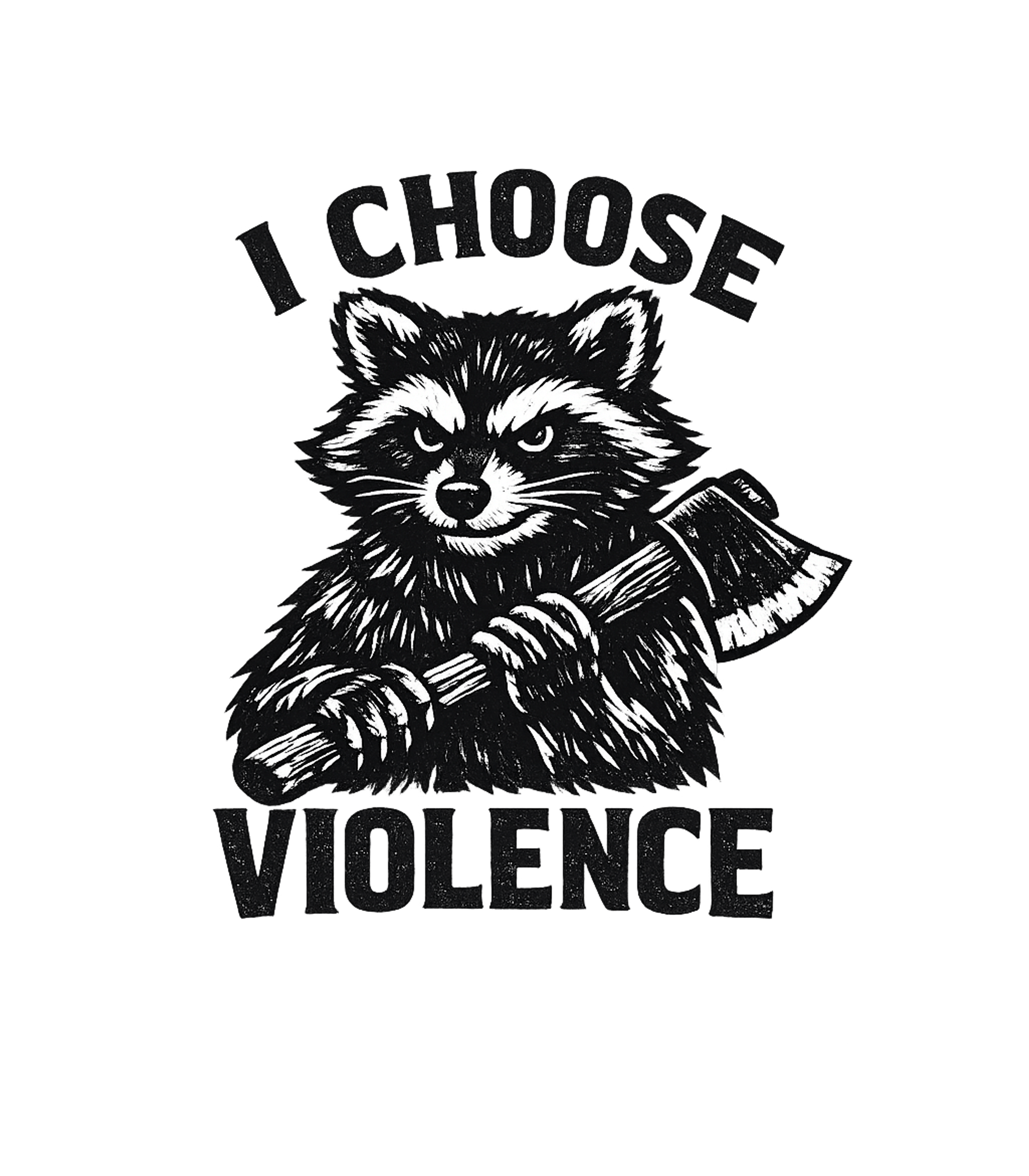 Raccoon Choose Violence