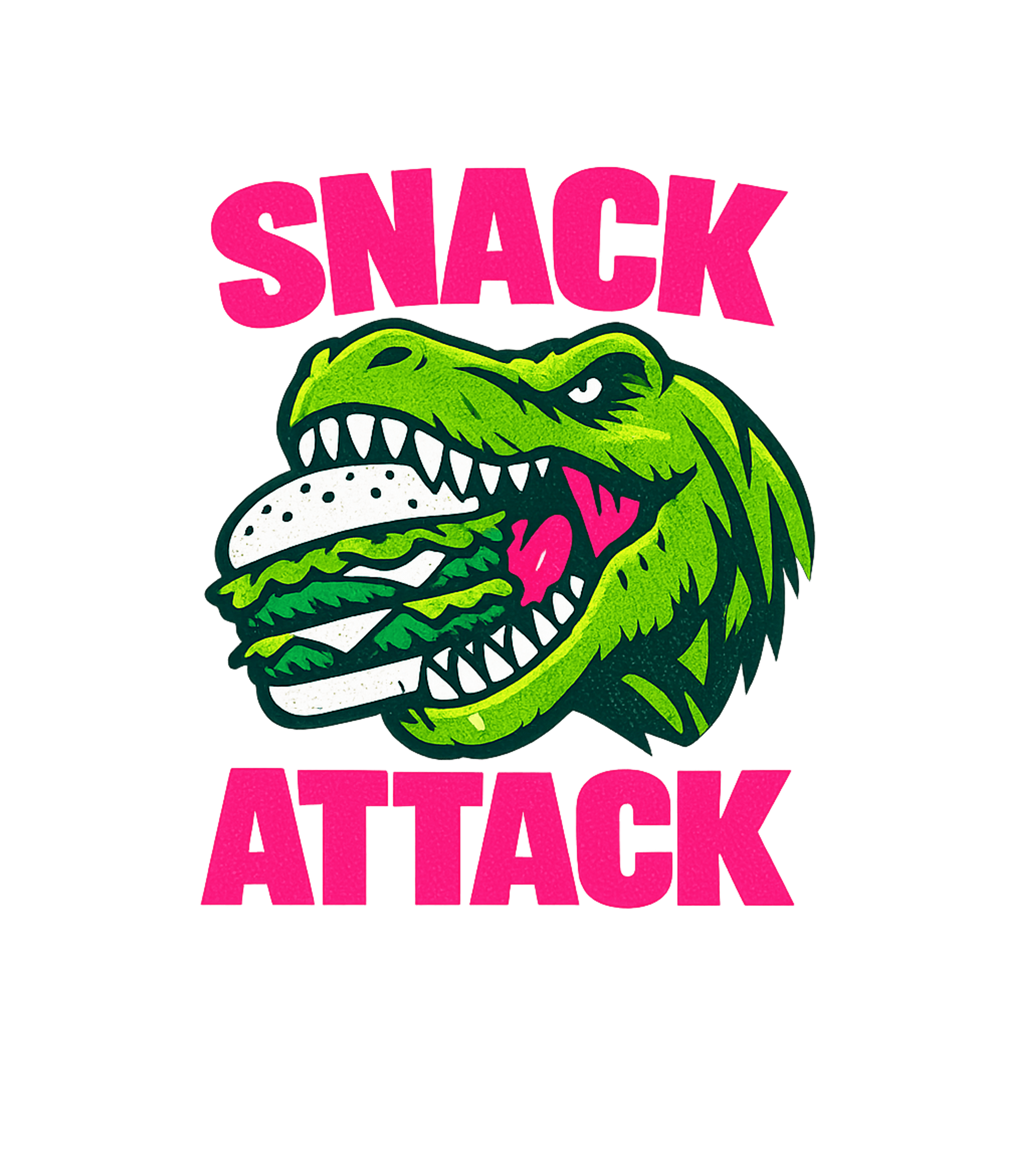 Snack Attack T Rex Men's T Shirt