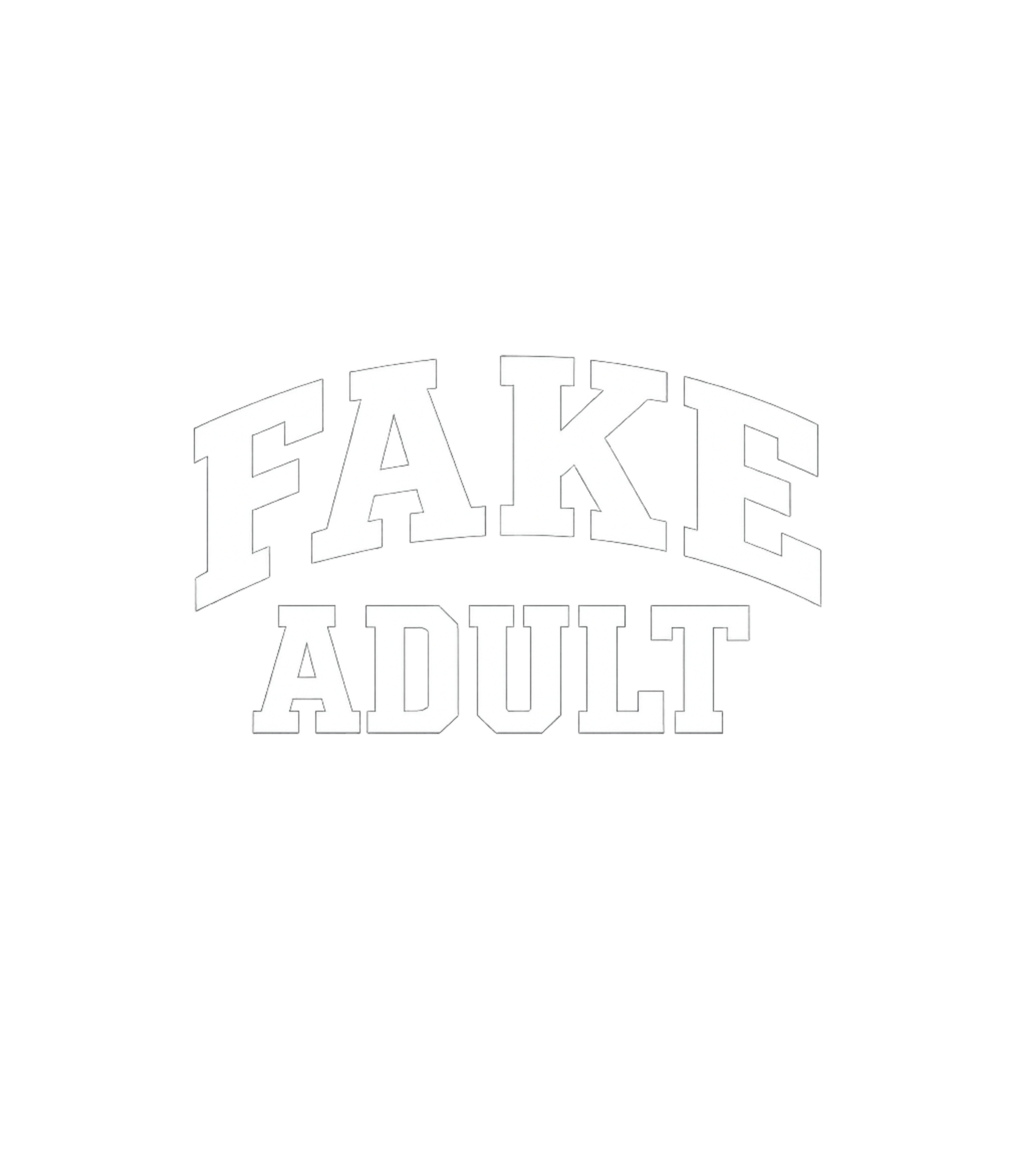 Fake Adult Men's T Shirt