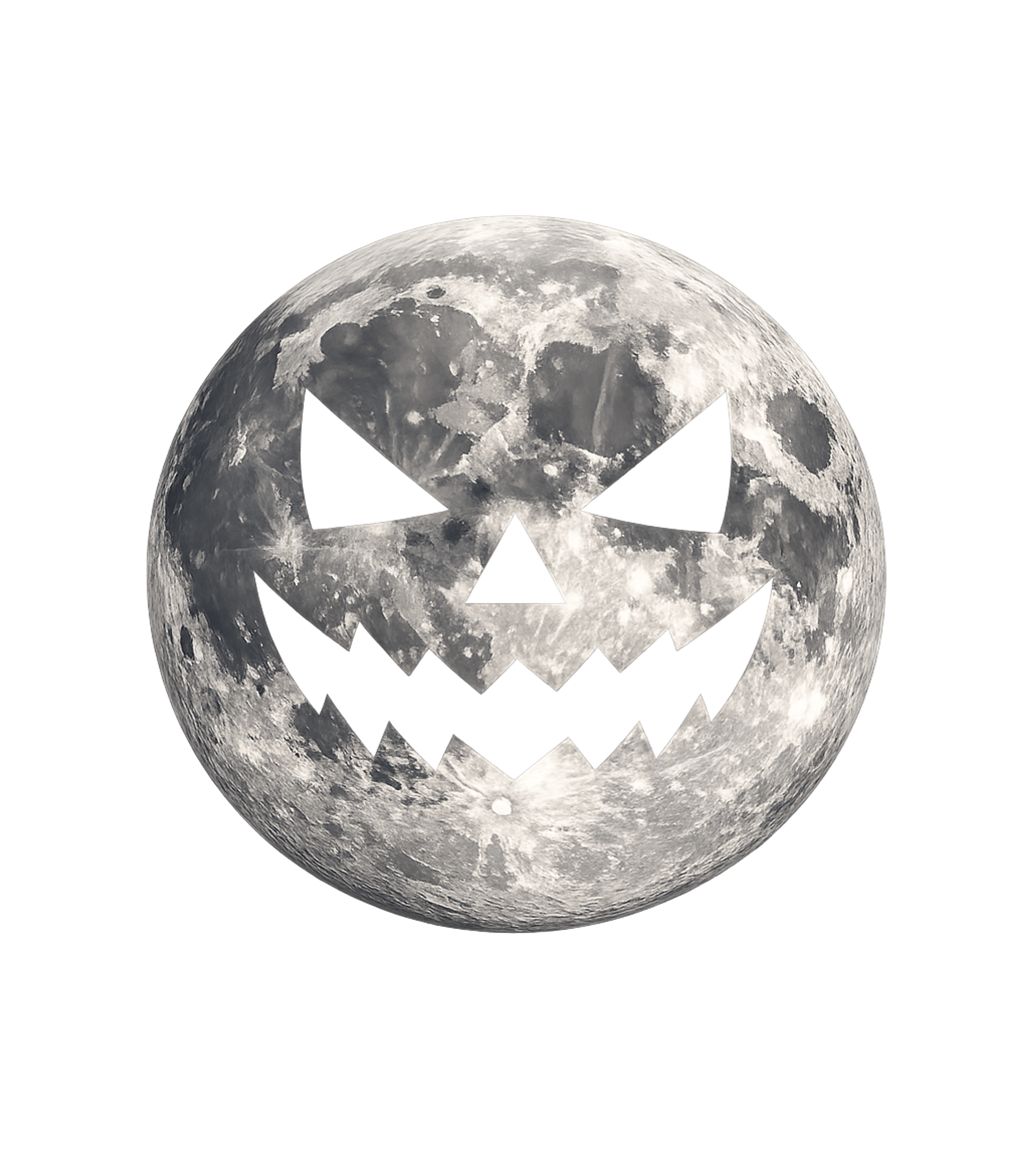 Halloween Moon Face