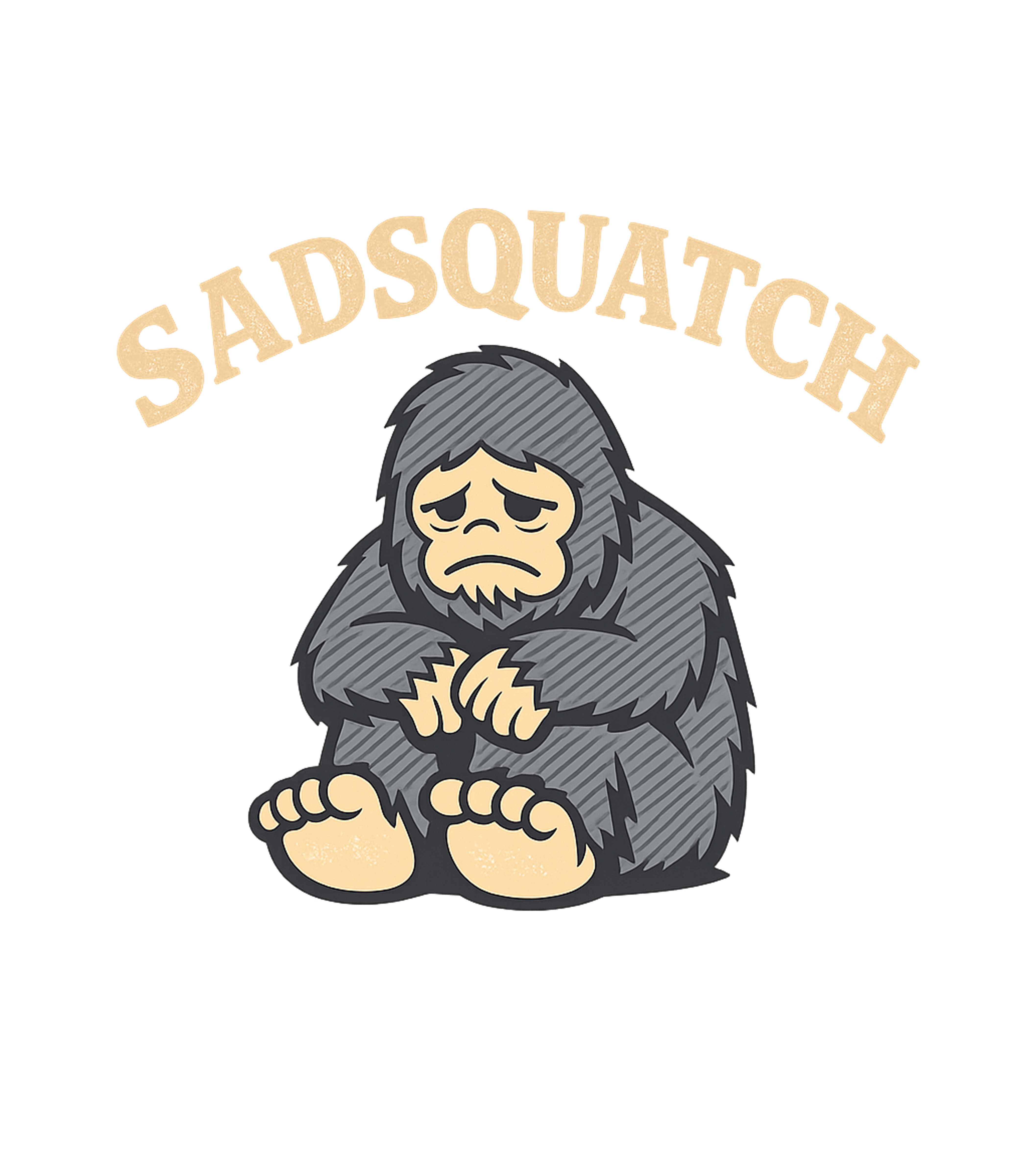 Sadsquatch Men's T Shirt