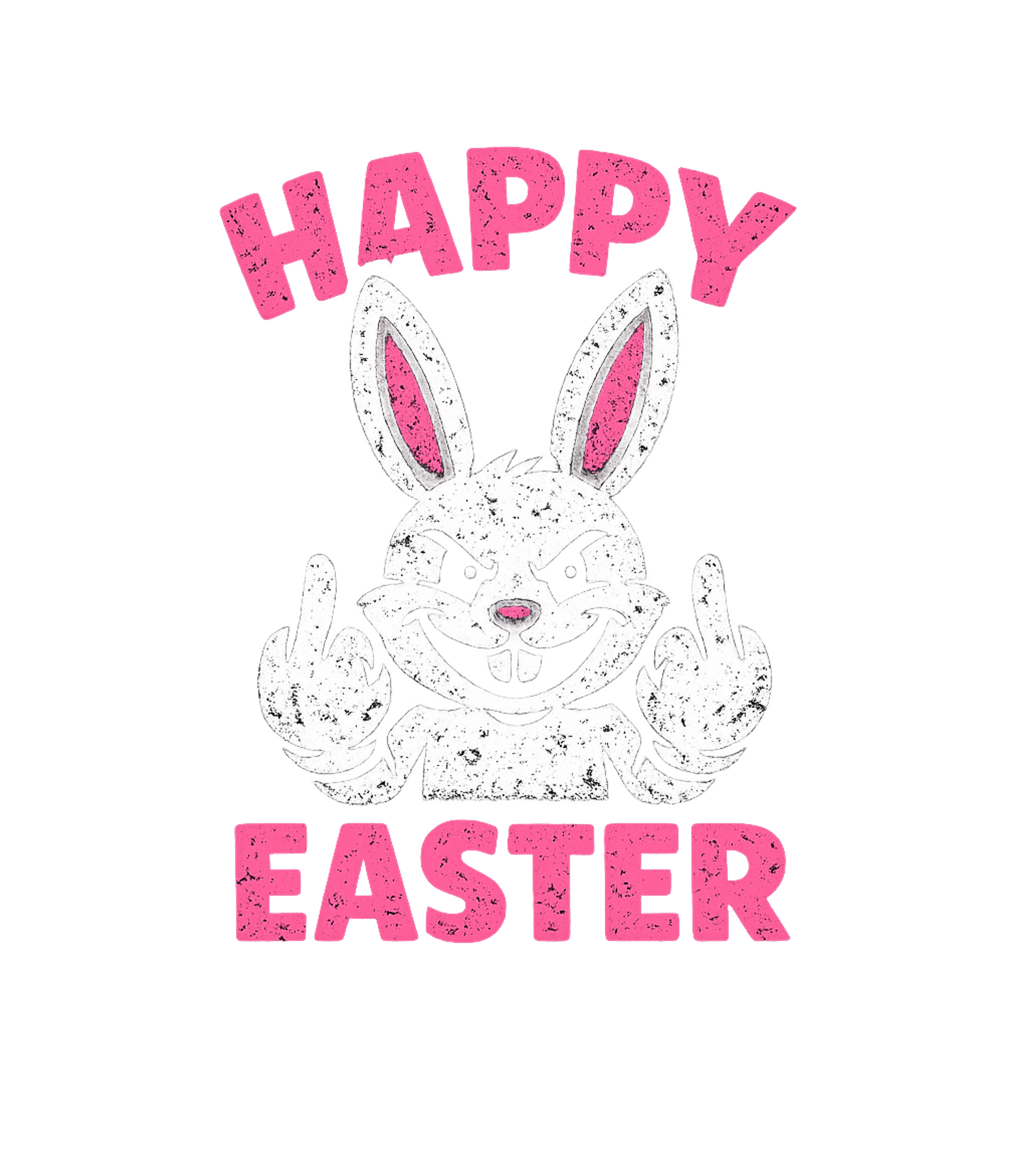 Happy Easter Middle Finger Men's T Shirt
