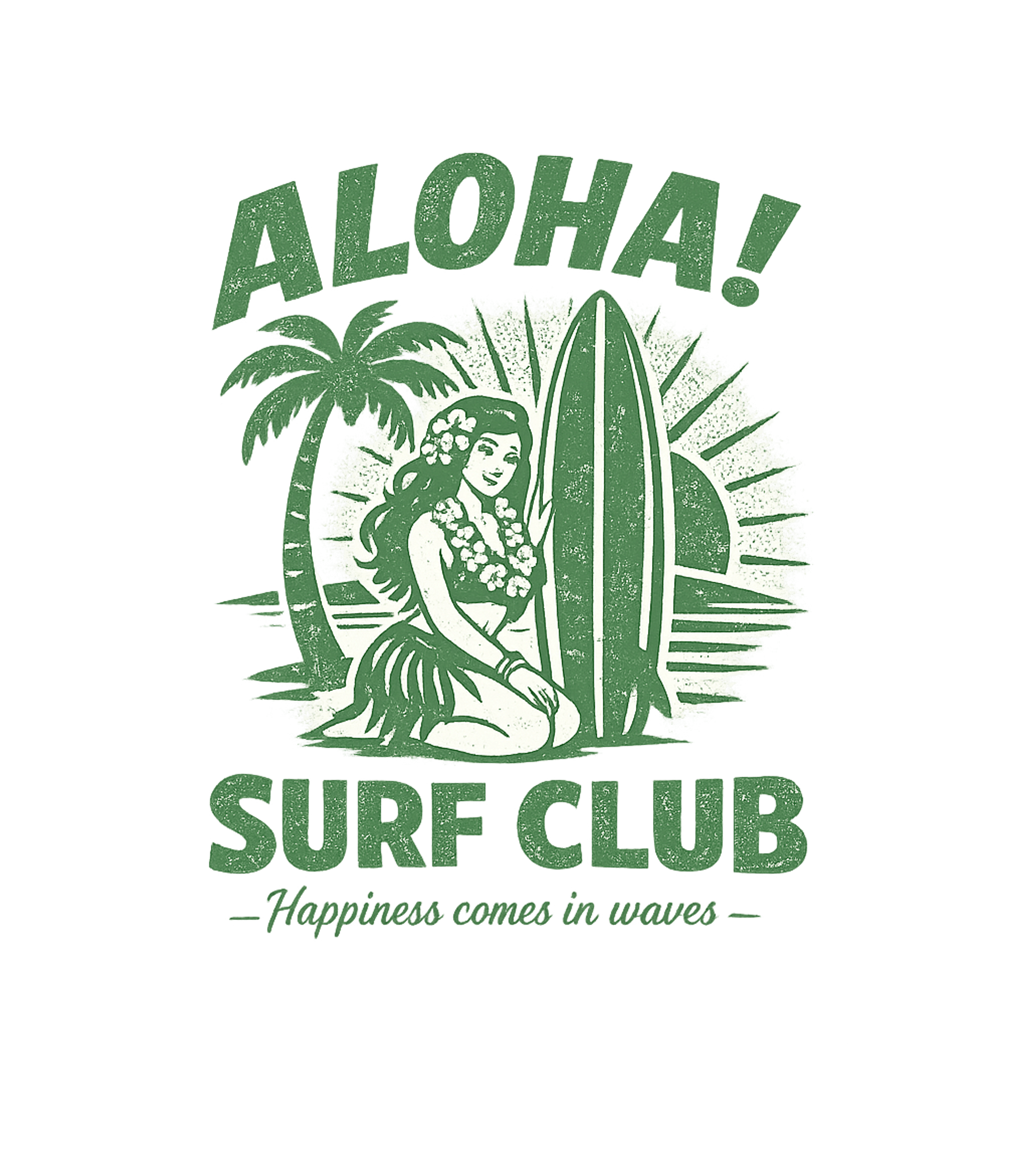 Aloha Surf Club Men's T Shirt