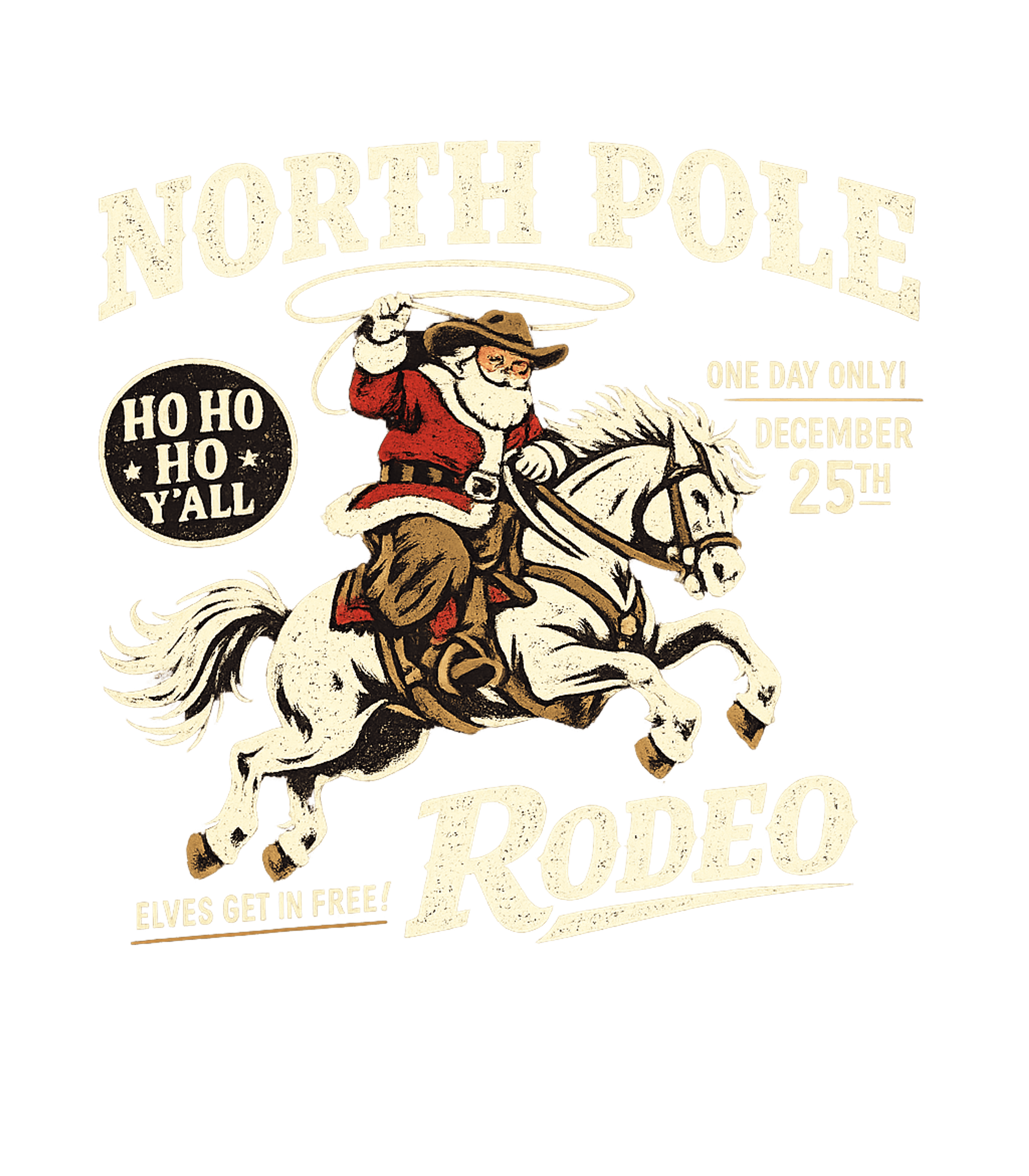 North Pole Rodeo Men's T Shirt