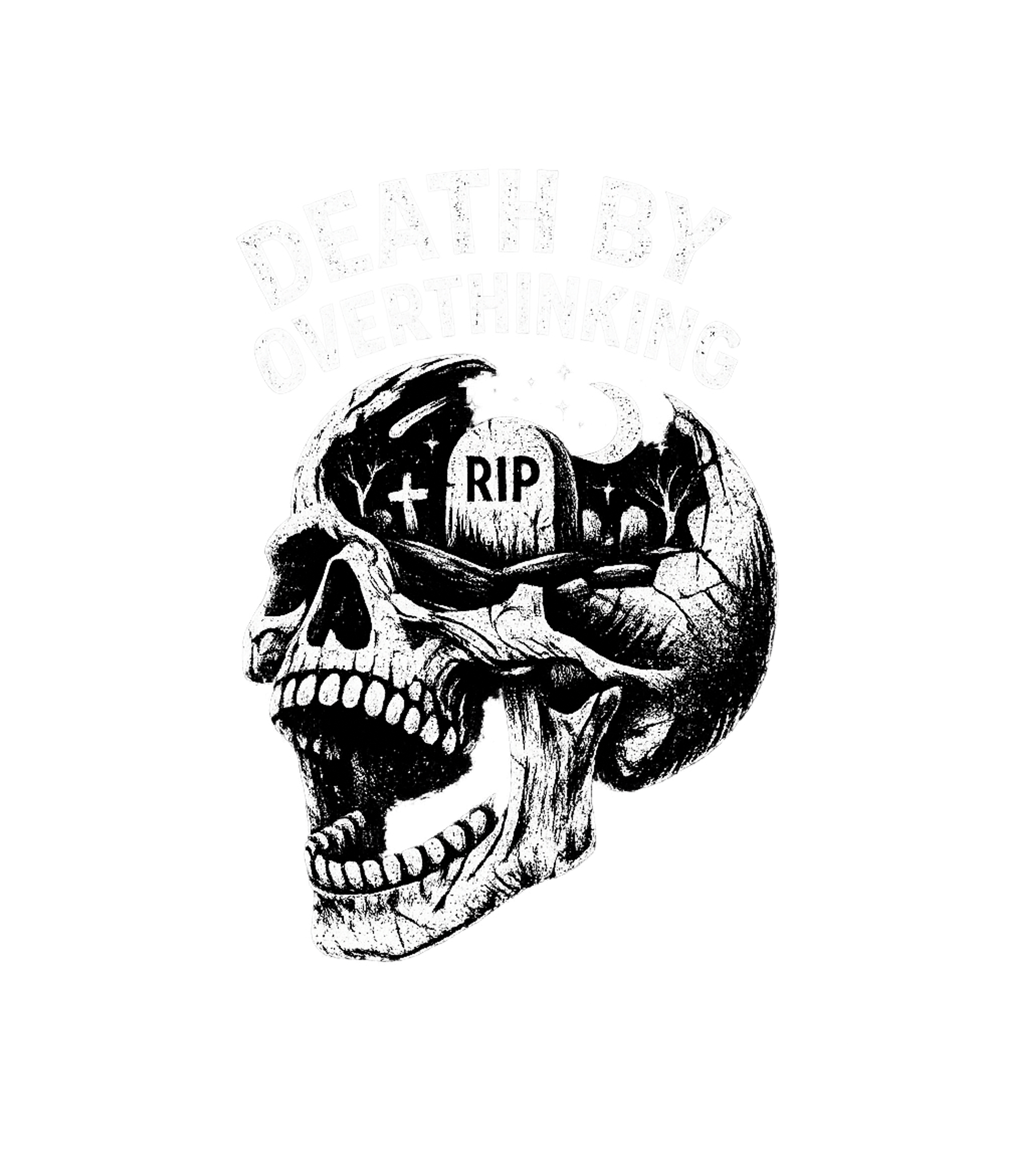 Death By Overthinking Men's T Shirt