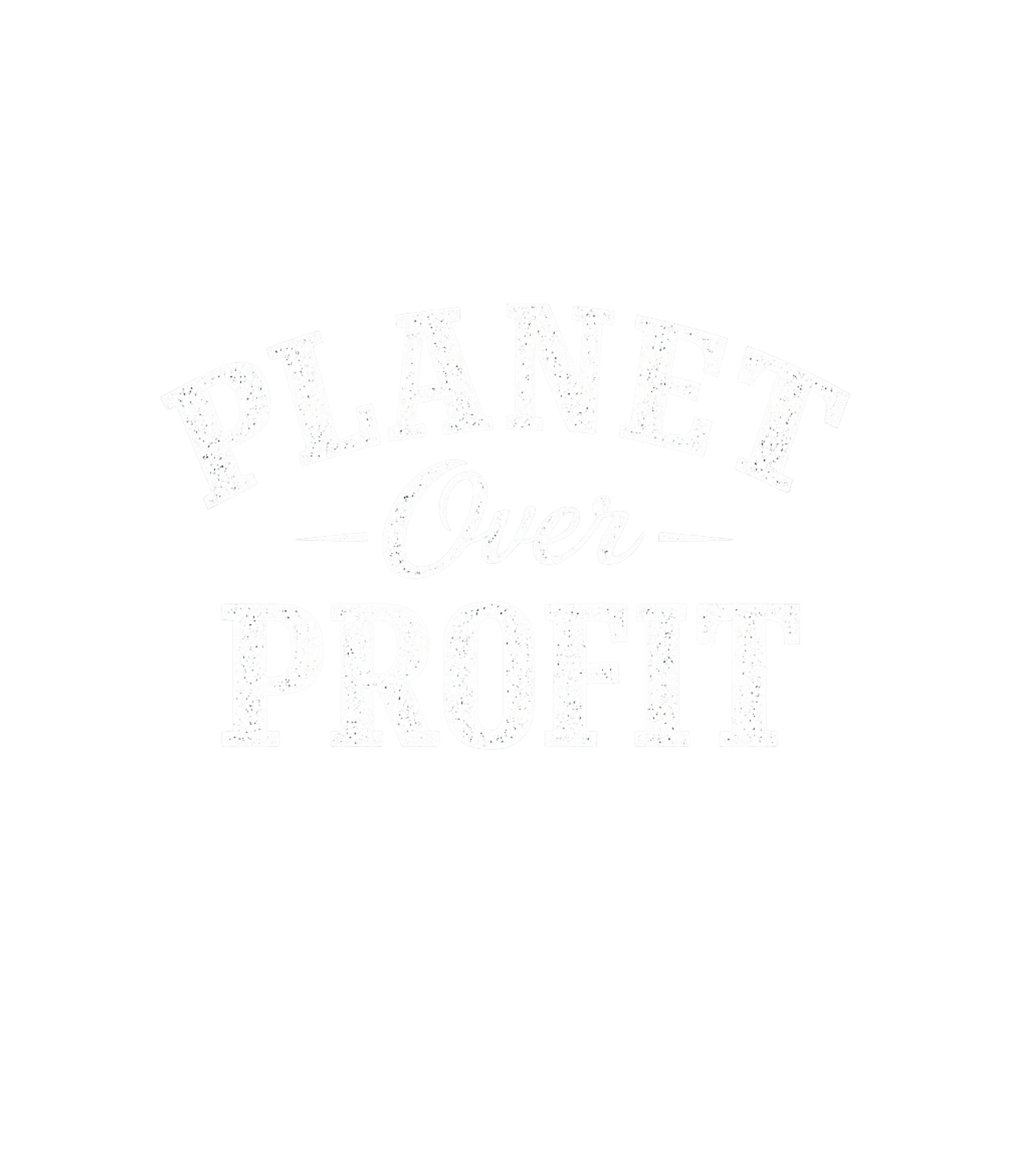 Planet Over Profit Men's T Shirt