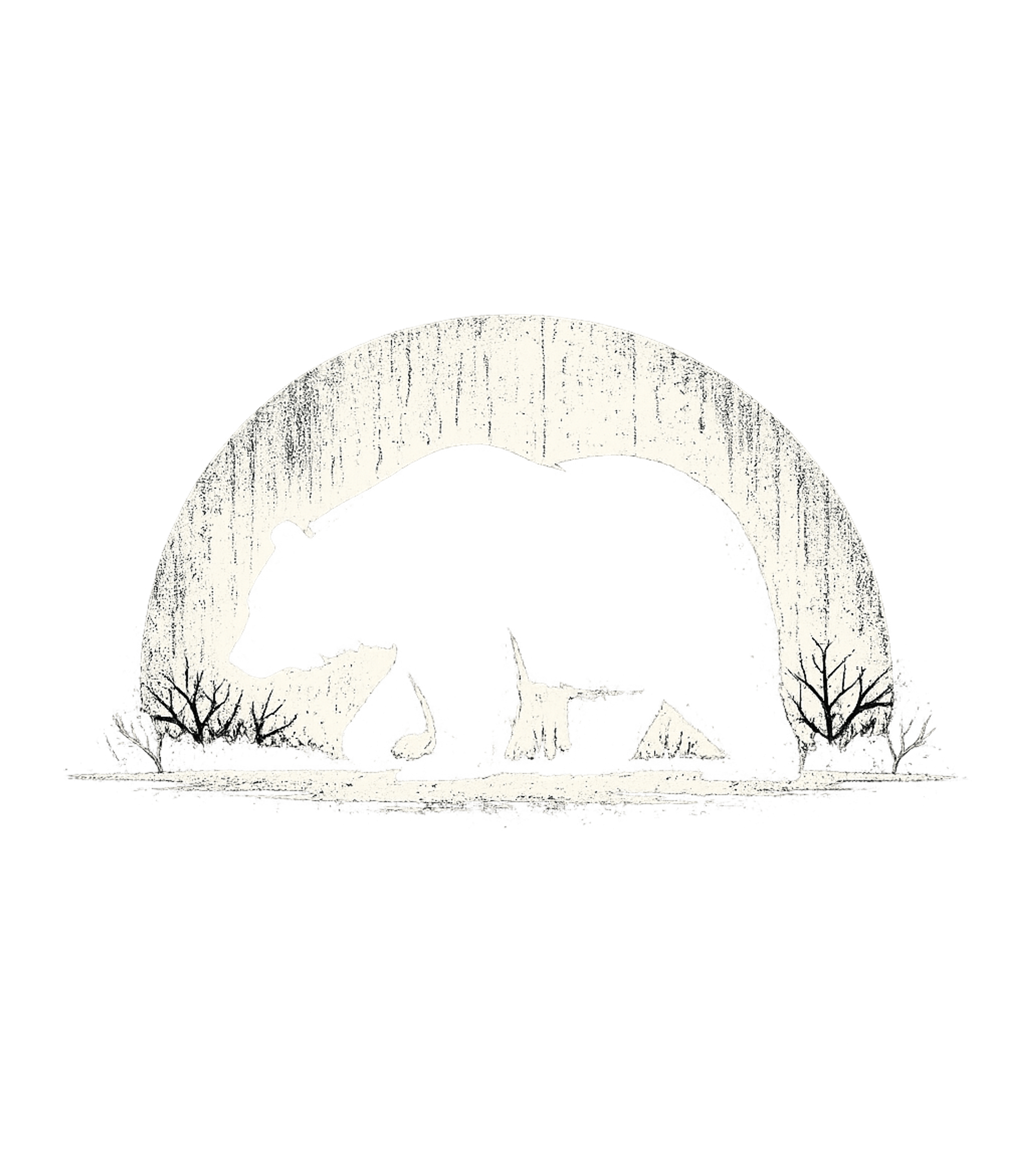 Moon Bear Men's T Shirt