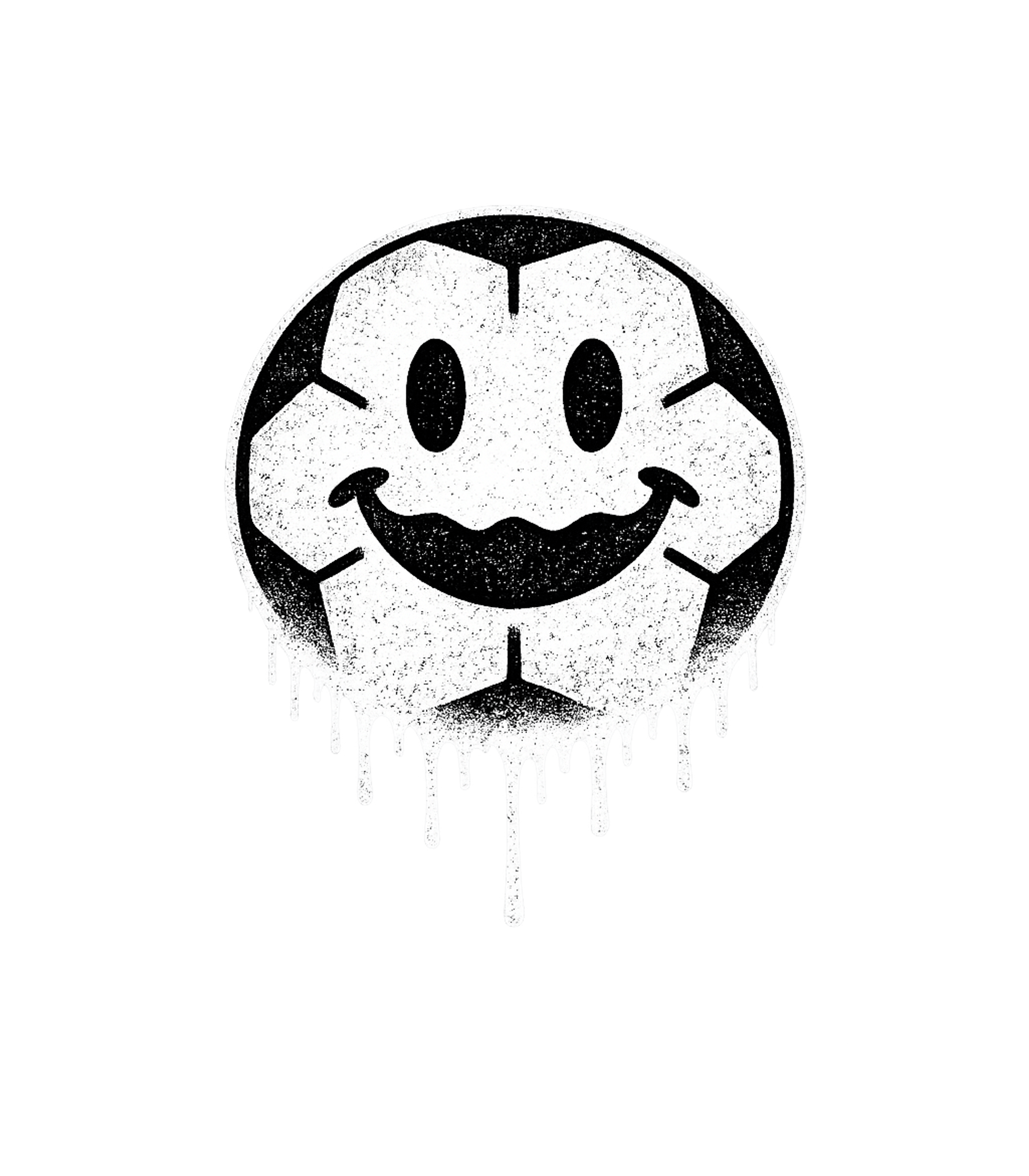 Dripping Soccer Smiley
