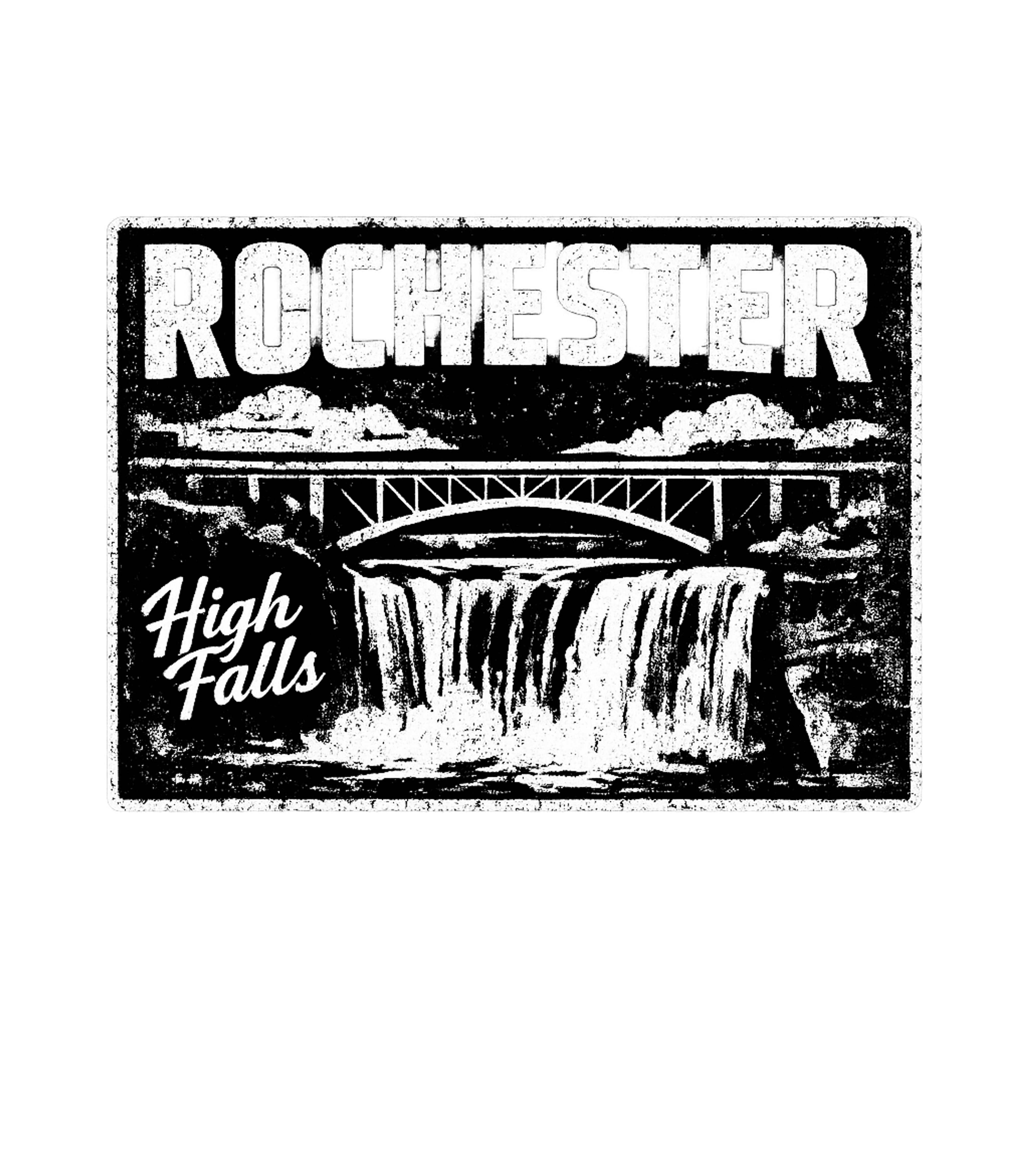 Rochester High Falls Men's T Shirt